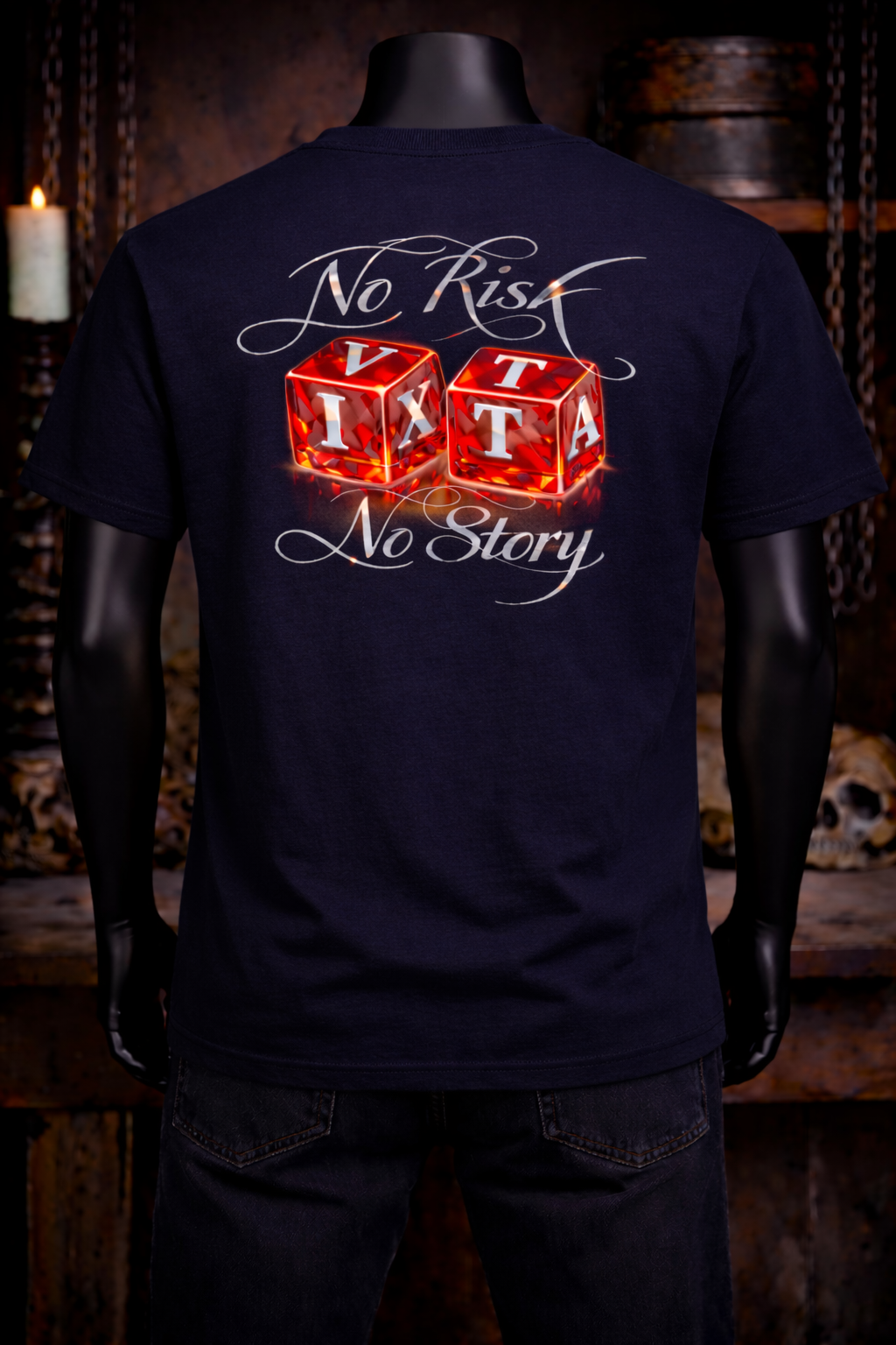 Camiseta No Risk No Story