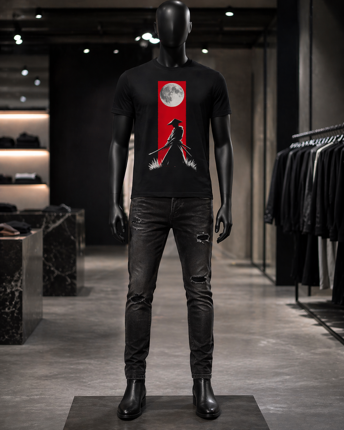 Camiseta Samurai Moon