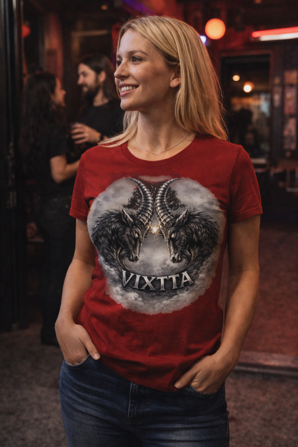 Camiseta roja VIXTTA