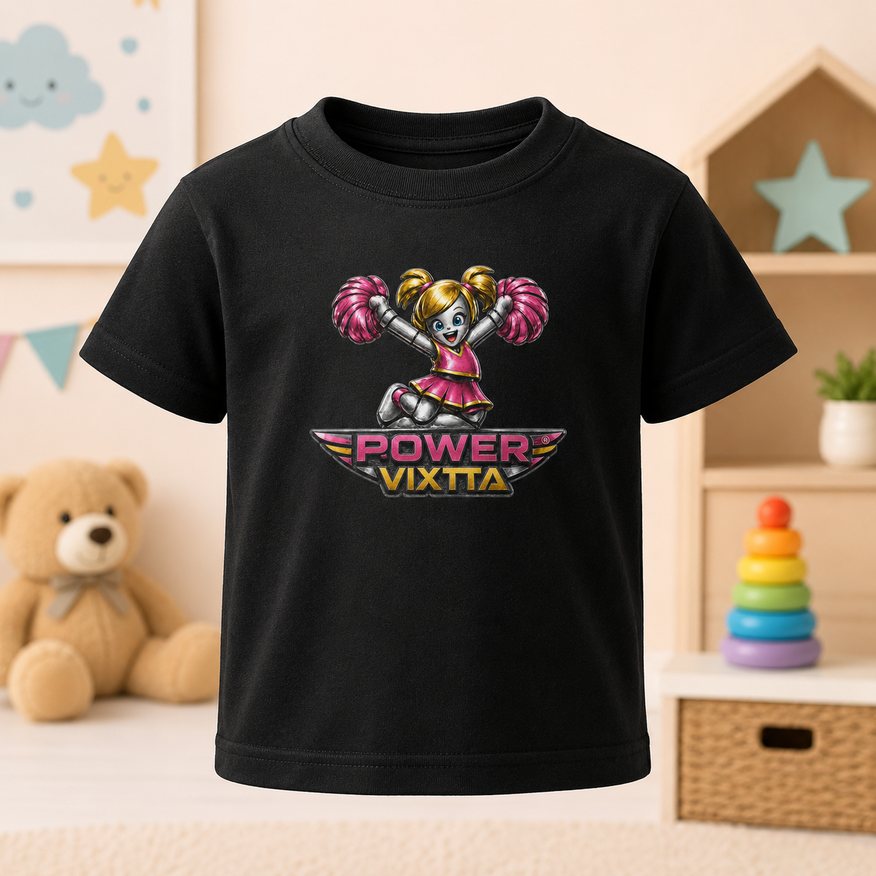 Camiseta Infantil Power Vixitta