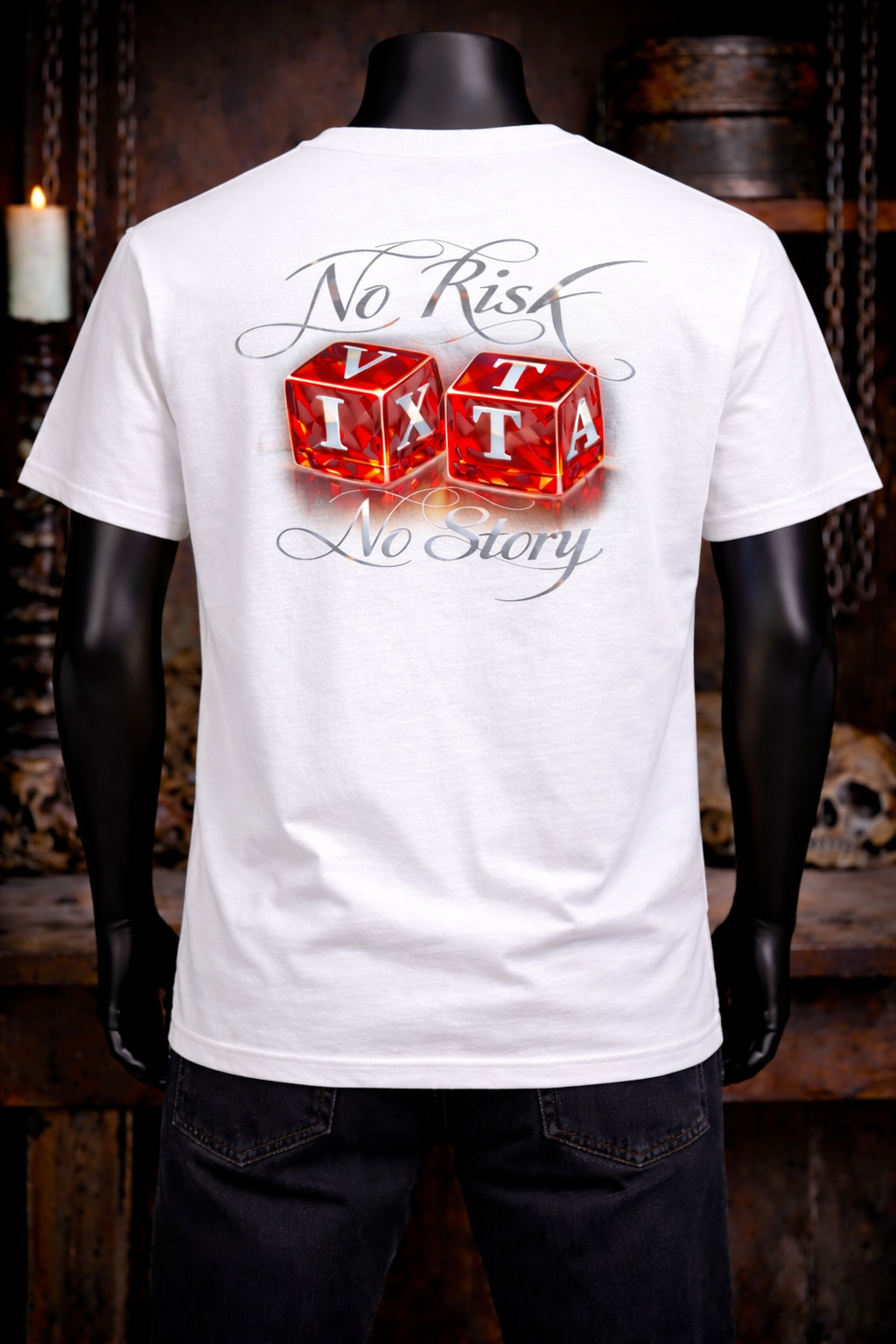 Camiseta No Risk No Story