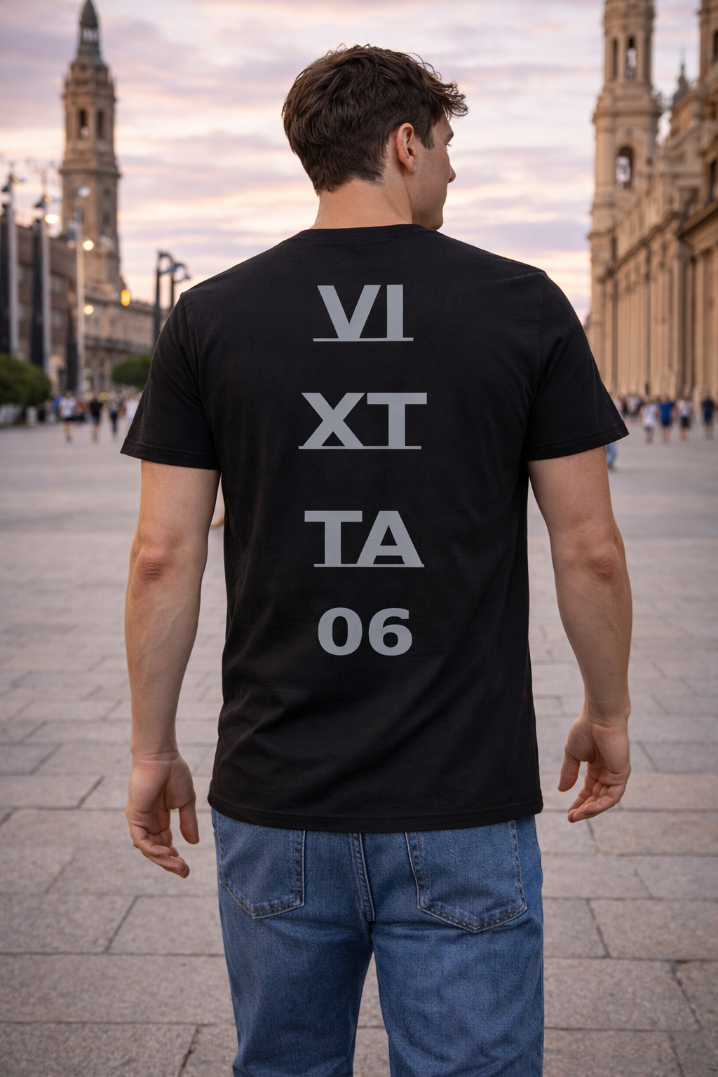 Camiseta VI-XT-TA 06 Negra