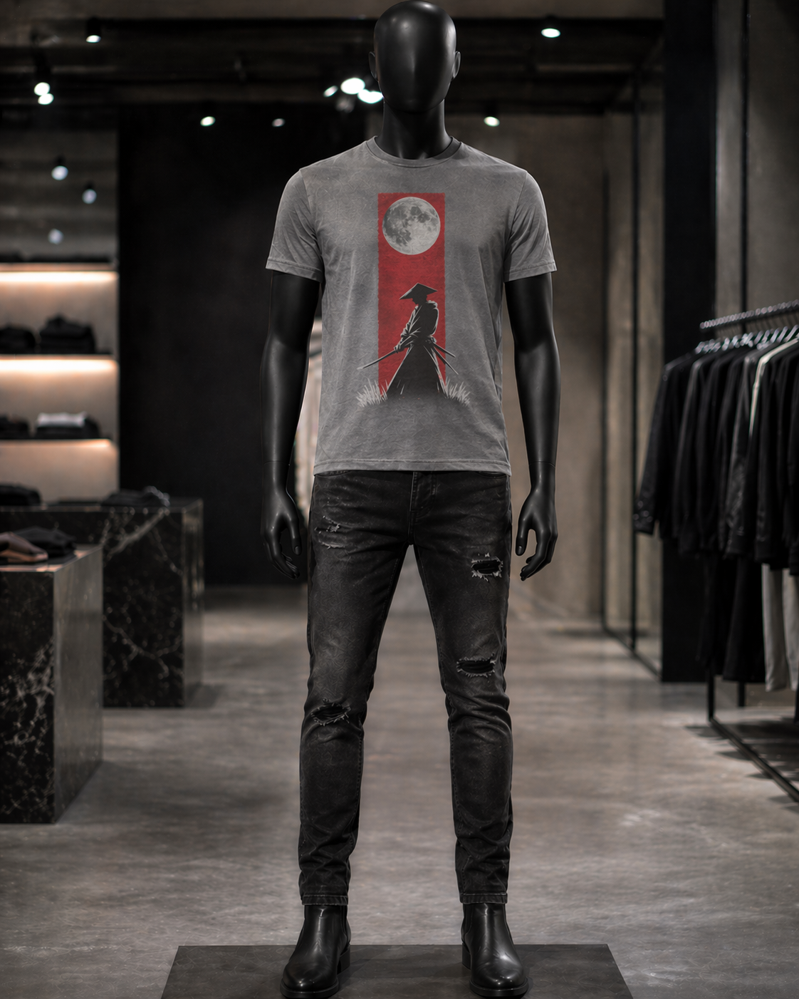 Camiseta Samurai Moon