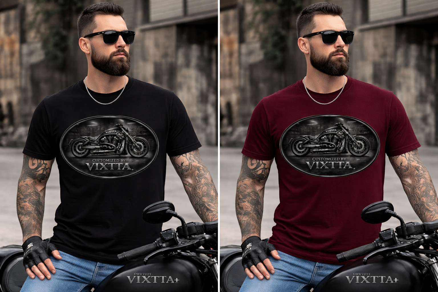 Camiseta Moto personalizada