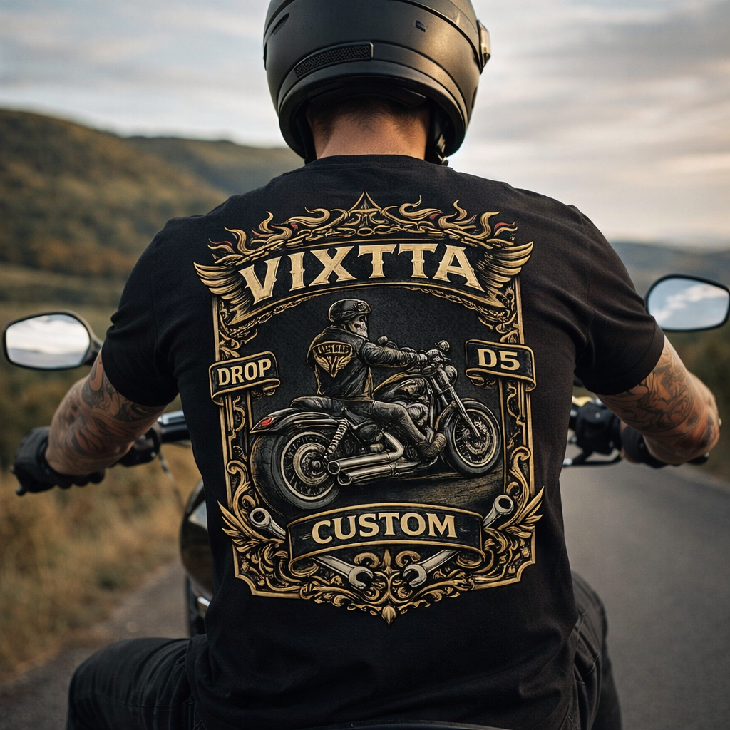 Camiseta Motera Custom VIXTTA