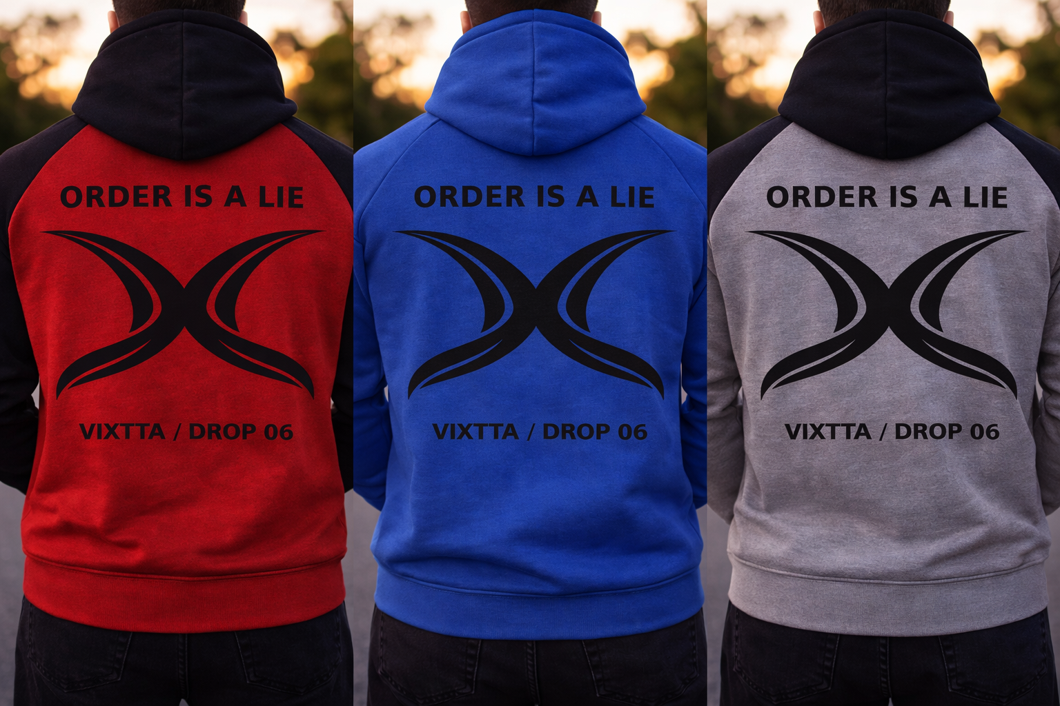 Sudadera 'Order Is A Lie'