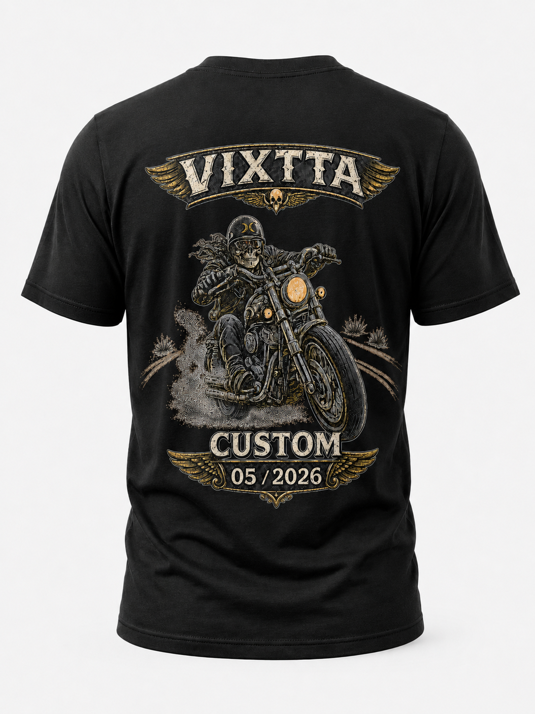 Camiseta Moto Custom VIXTTA