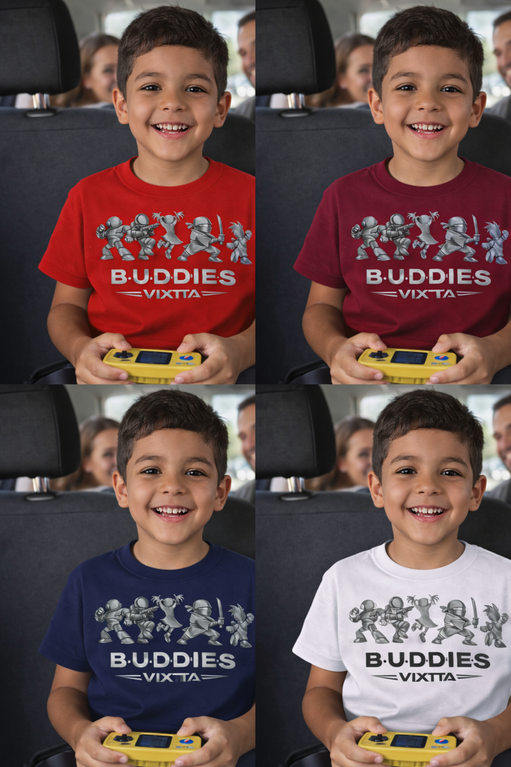 Camiseta BUDDIES VIXTTA para niños