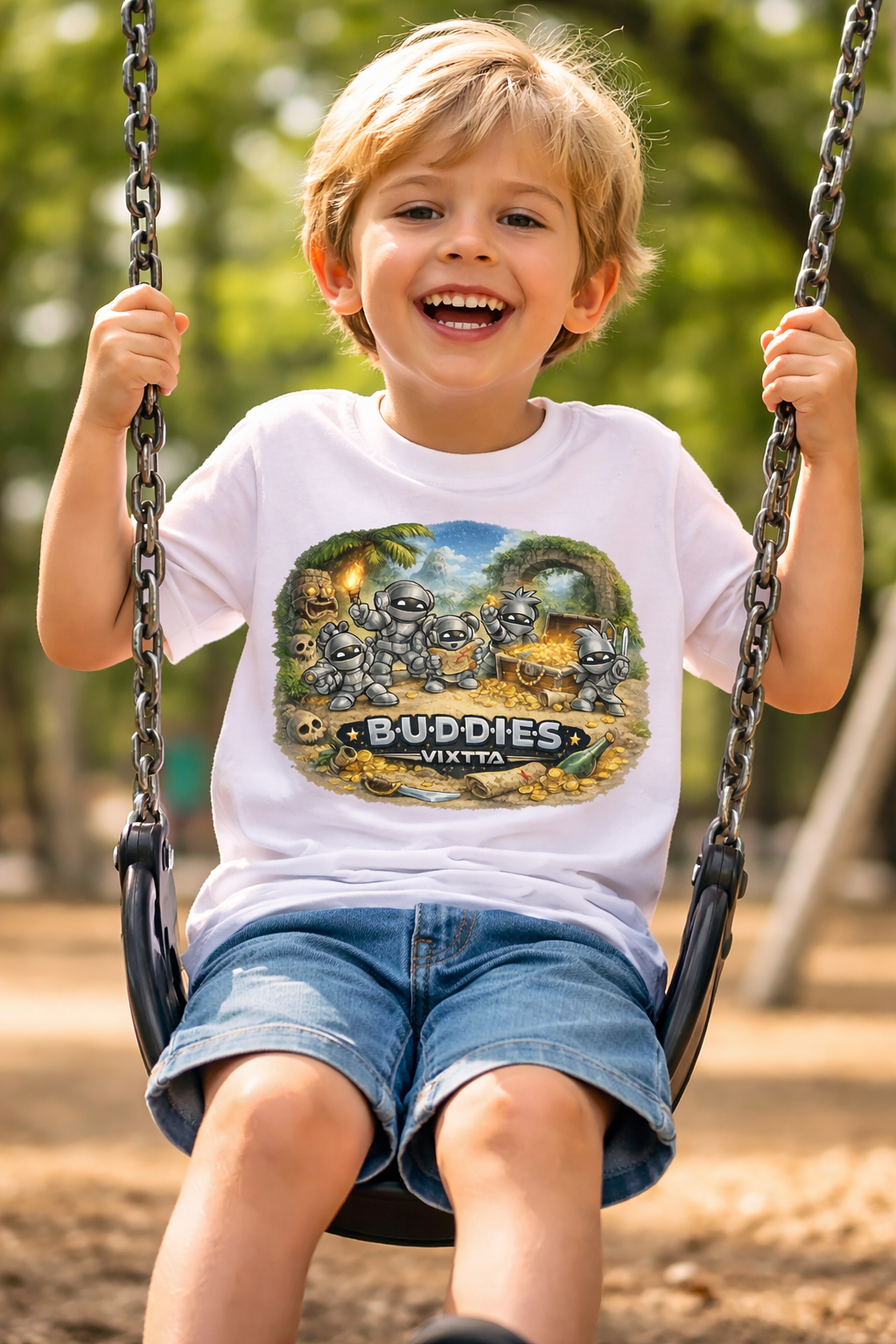 Camiseta infantil Buddies VIXTTA