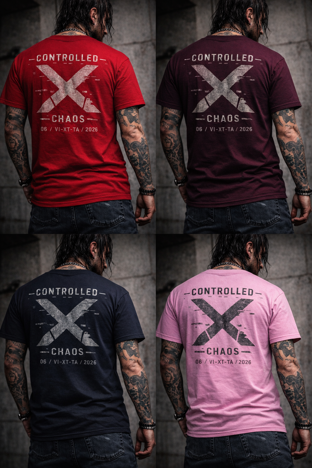 Camiseta Controlled Chaos