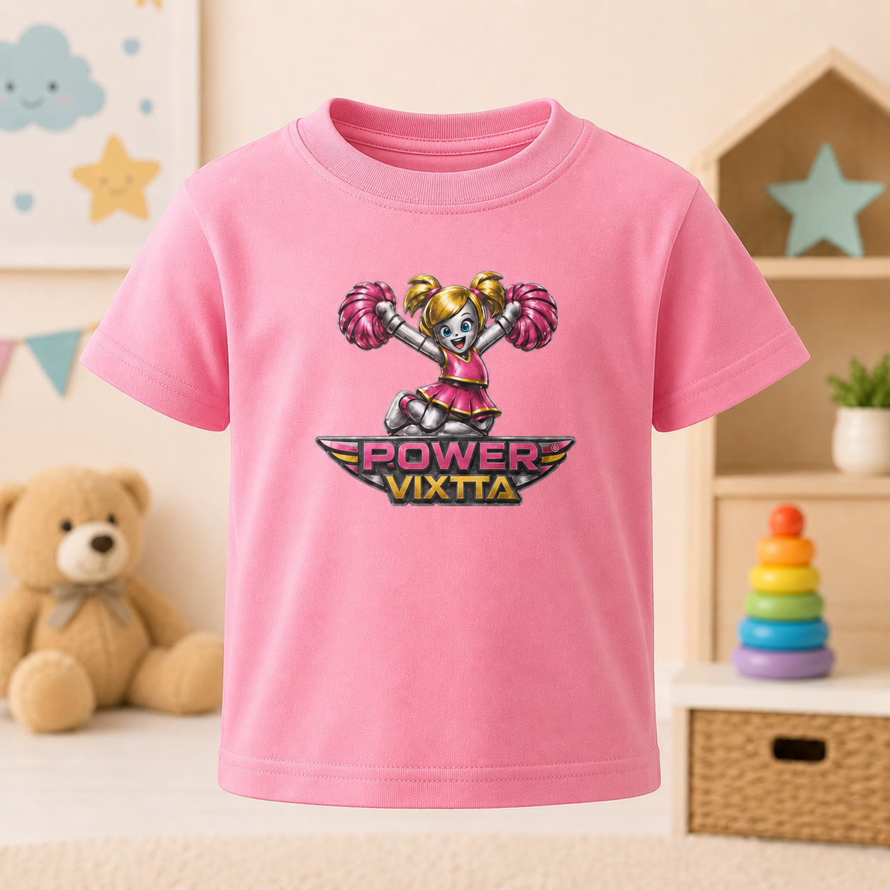 Camiseta Infantil Power Vixitta