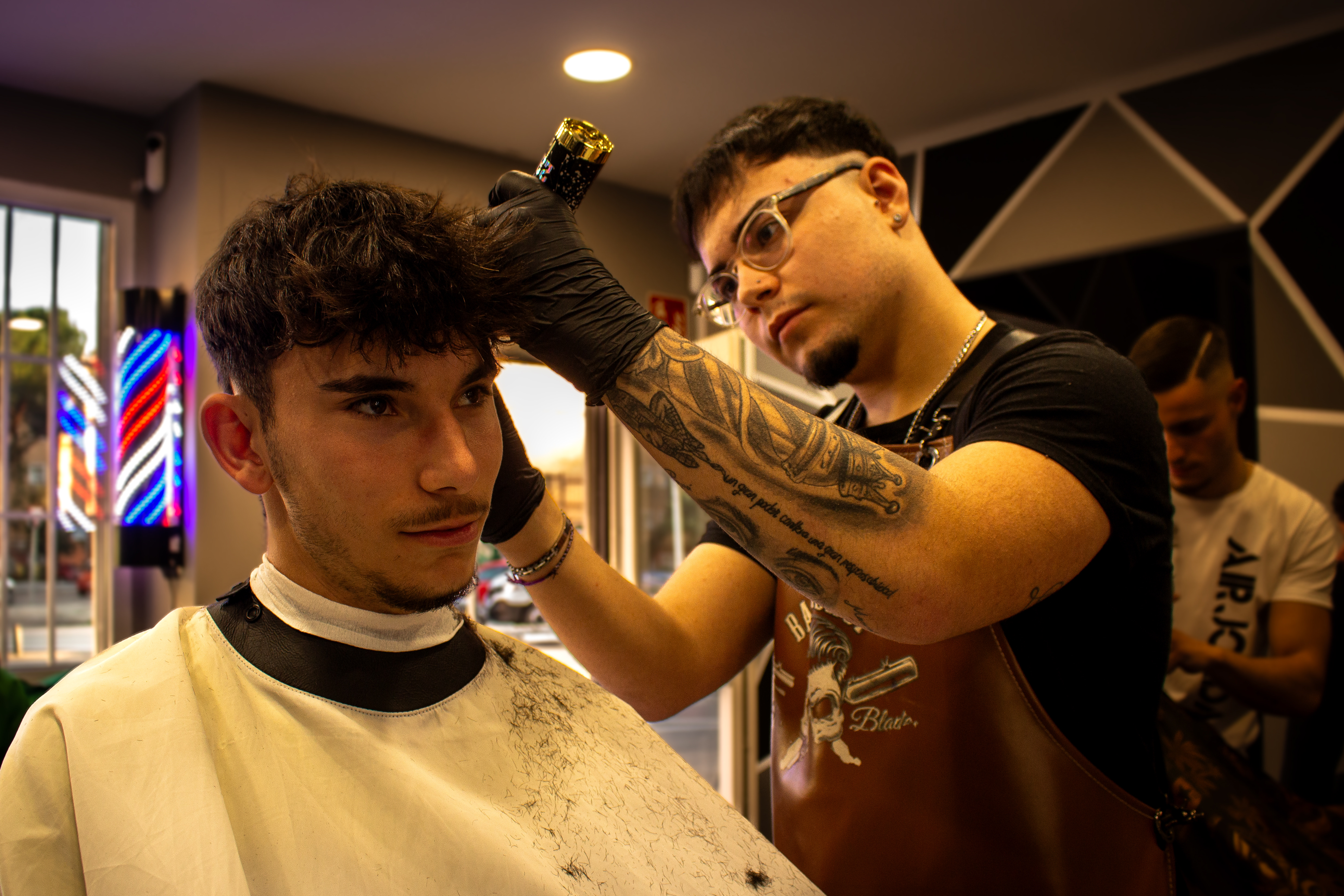 Corte degradado y lavado