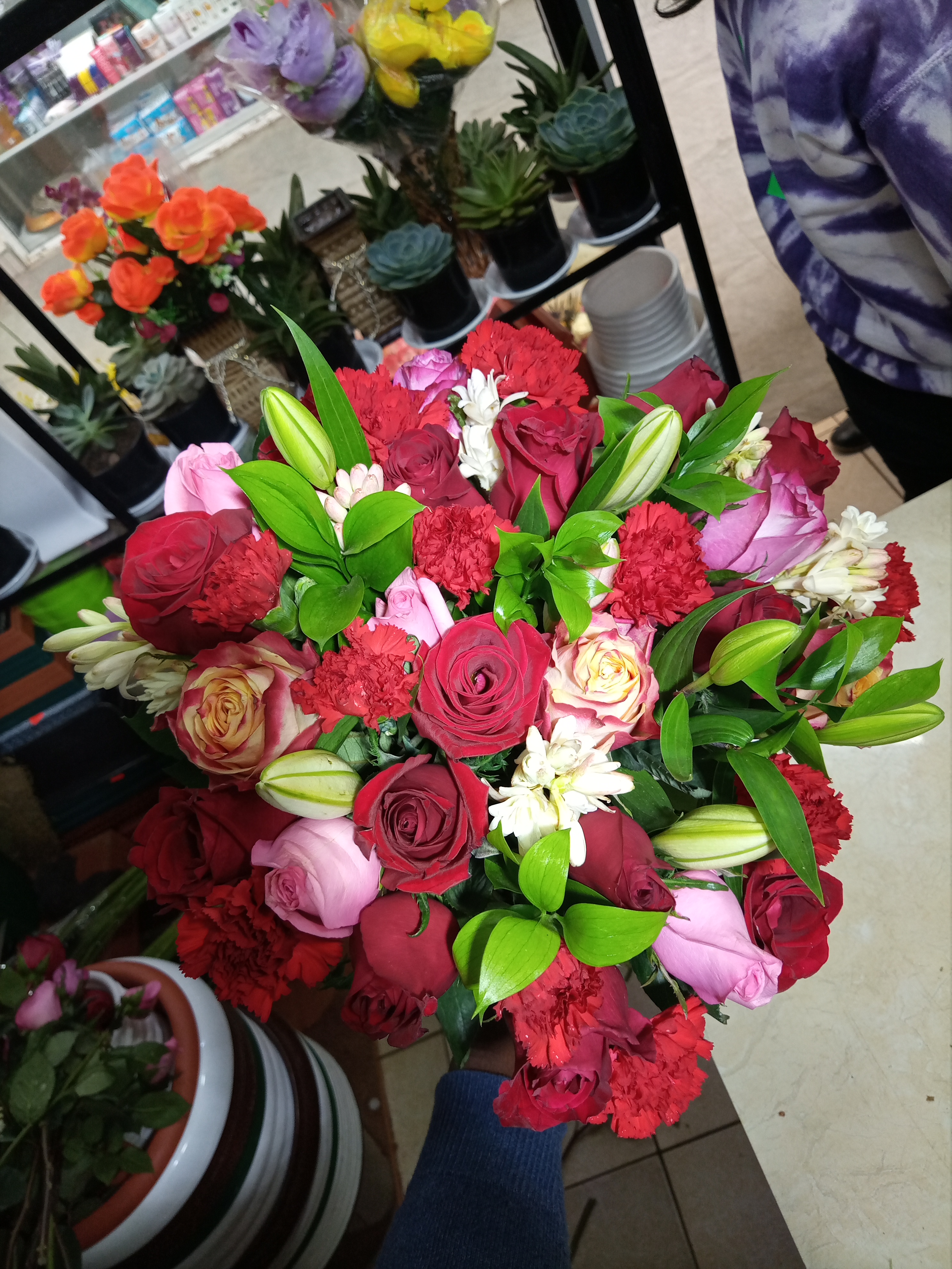 Deluxe Mixed Flower Bouquet