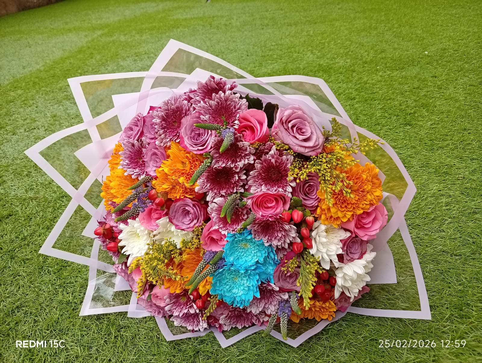 Vibrant Mixed Flower Bouquet