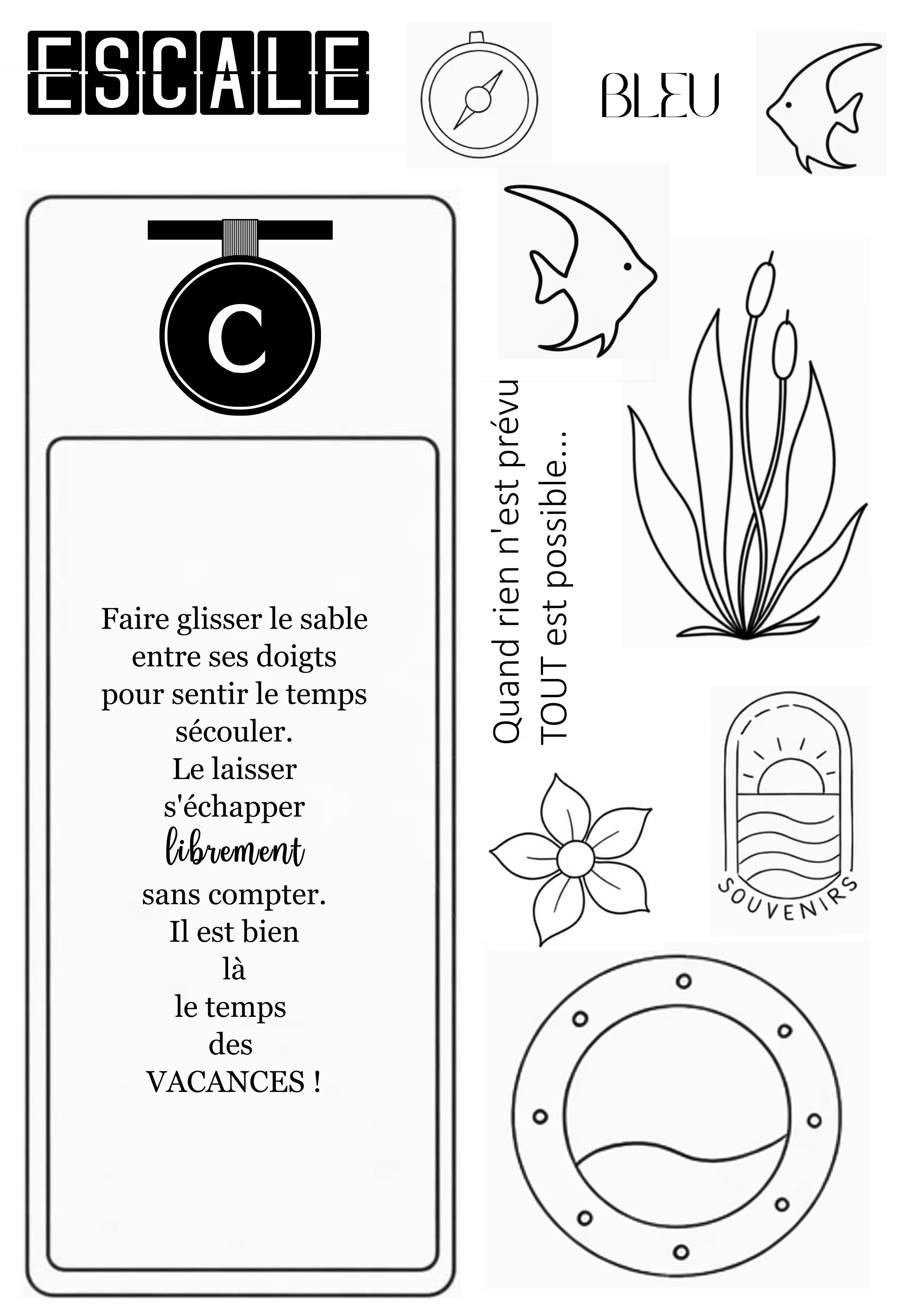 Planche de tampons HUBLOT