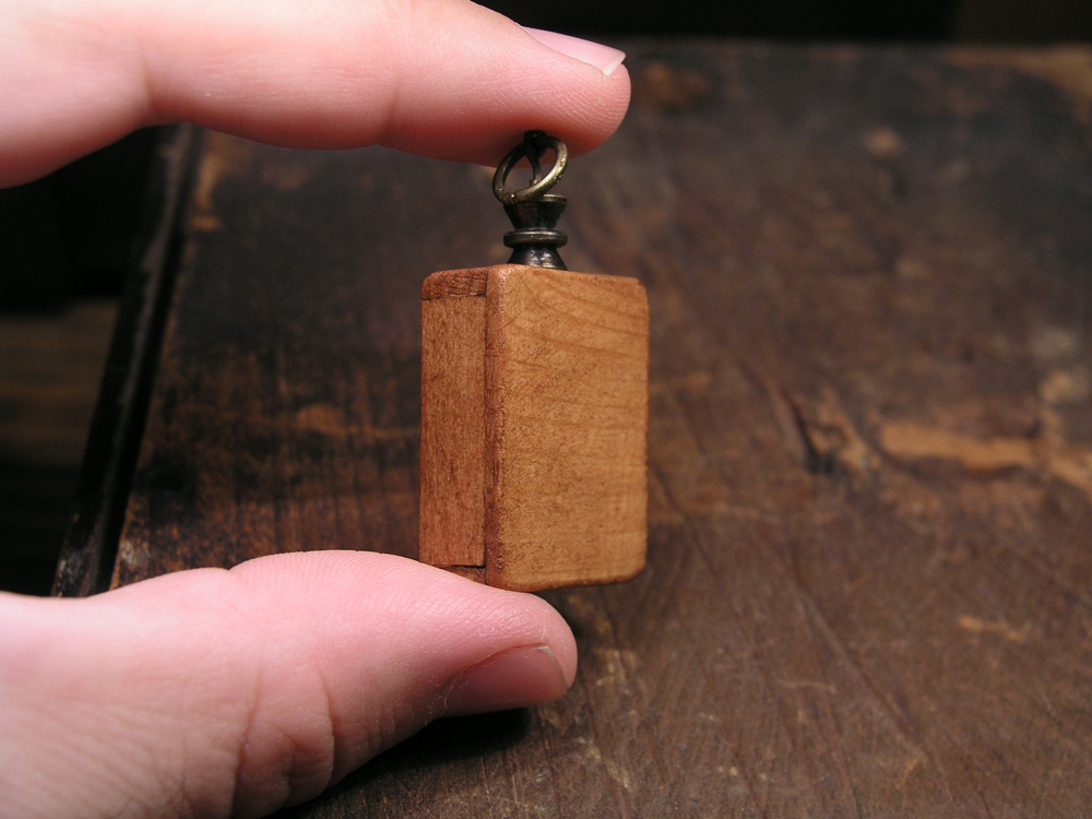 Miniature Library pendant 