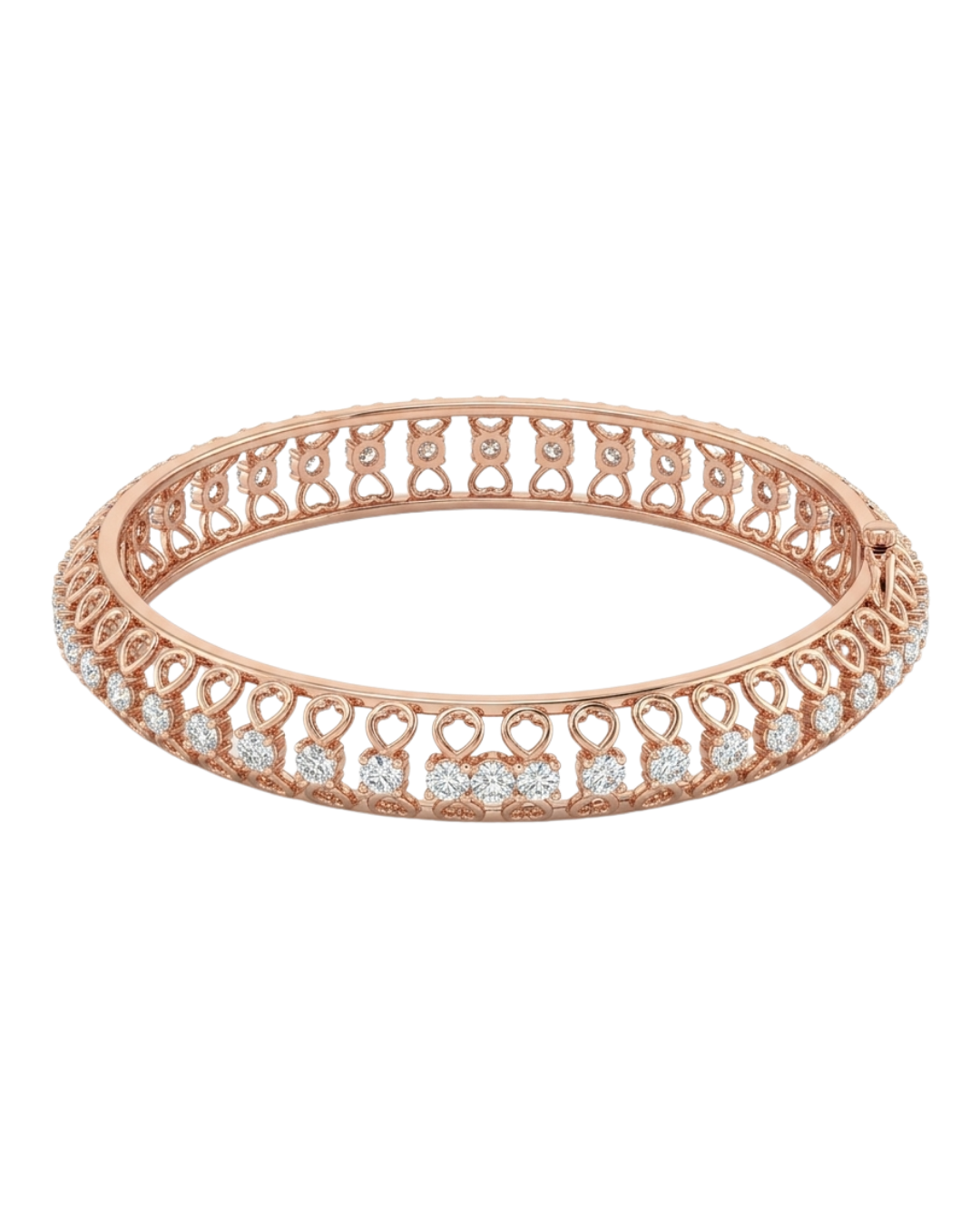 Bamboo Brilliance Gold Bangle