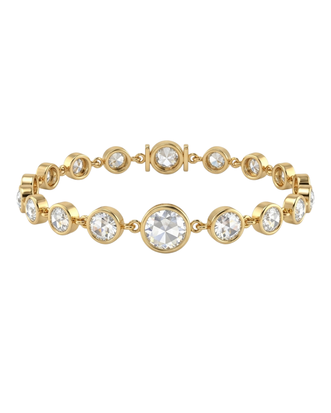 Diamond Crown Bangle
