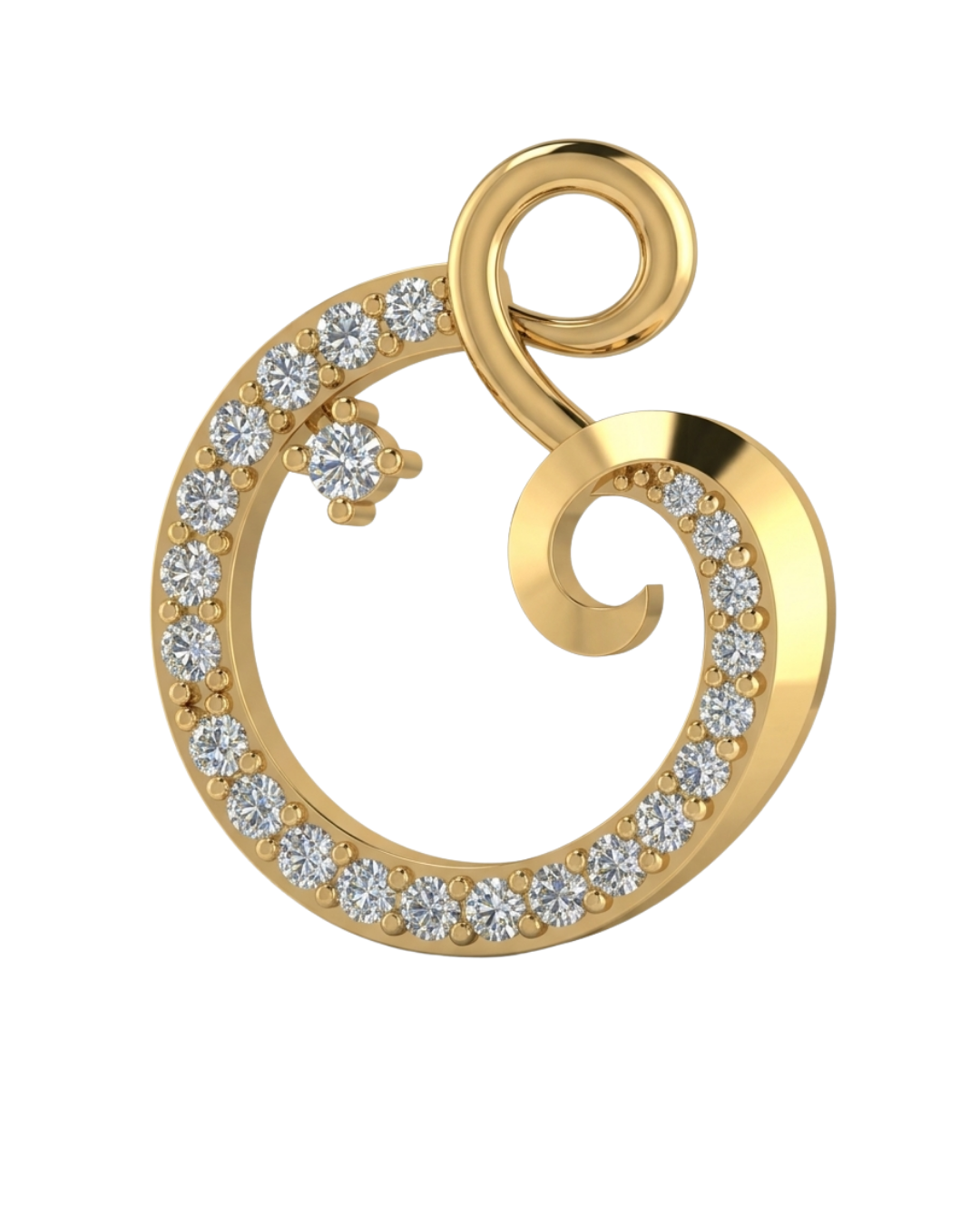 Brilliant Nesting Halo Pendant