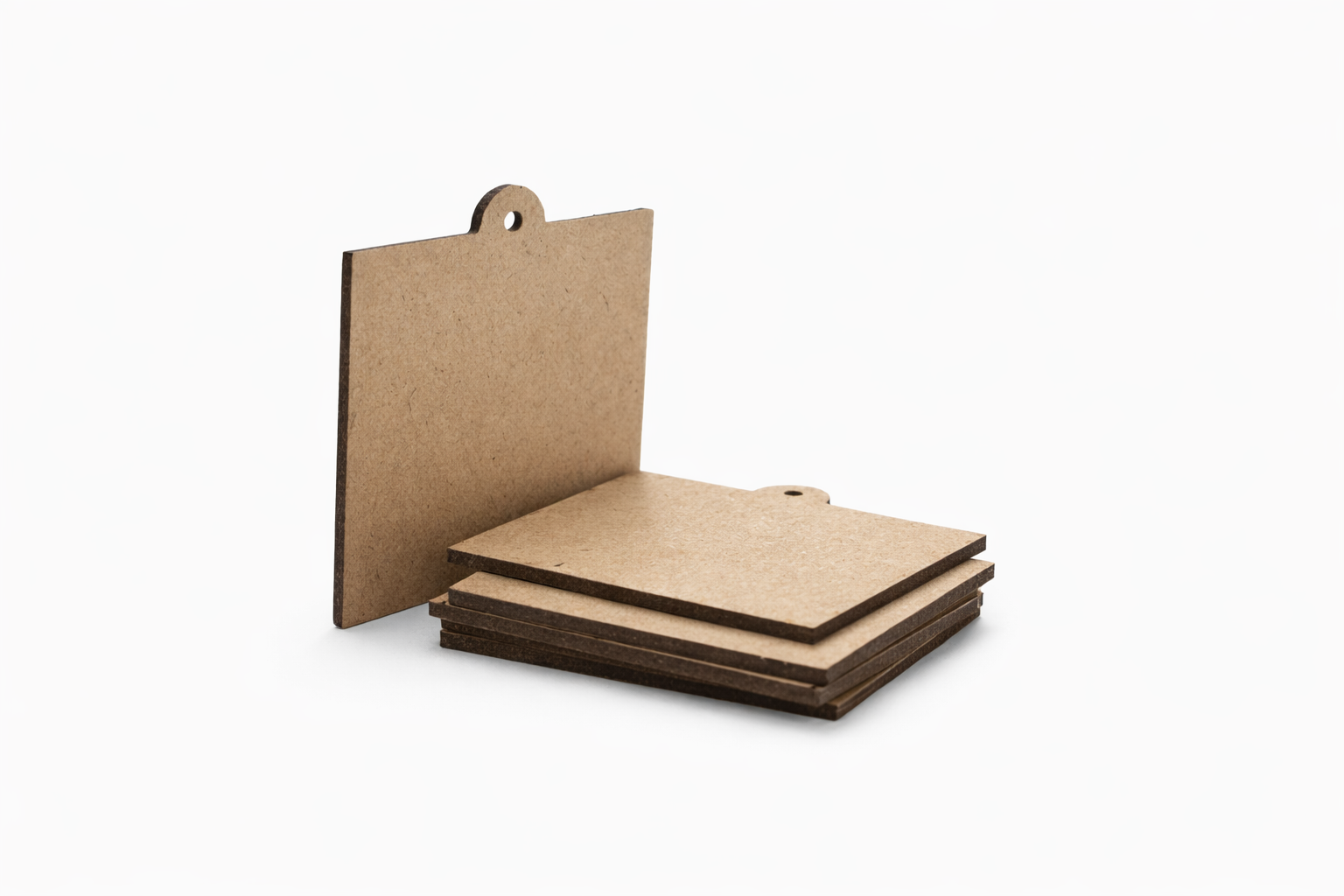 Rectangle Brown Craft Tags