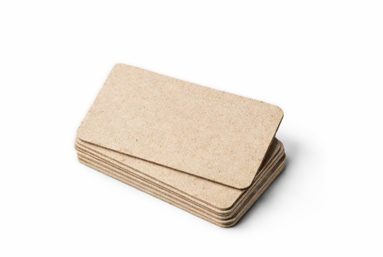 Wooden Plain Rectangle MDF  Cutout