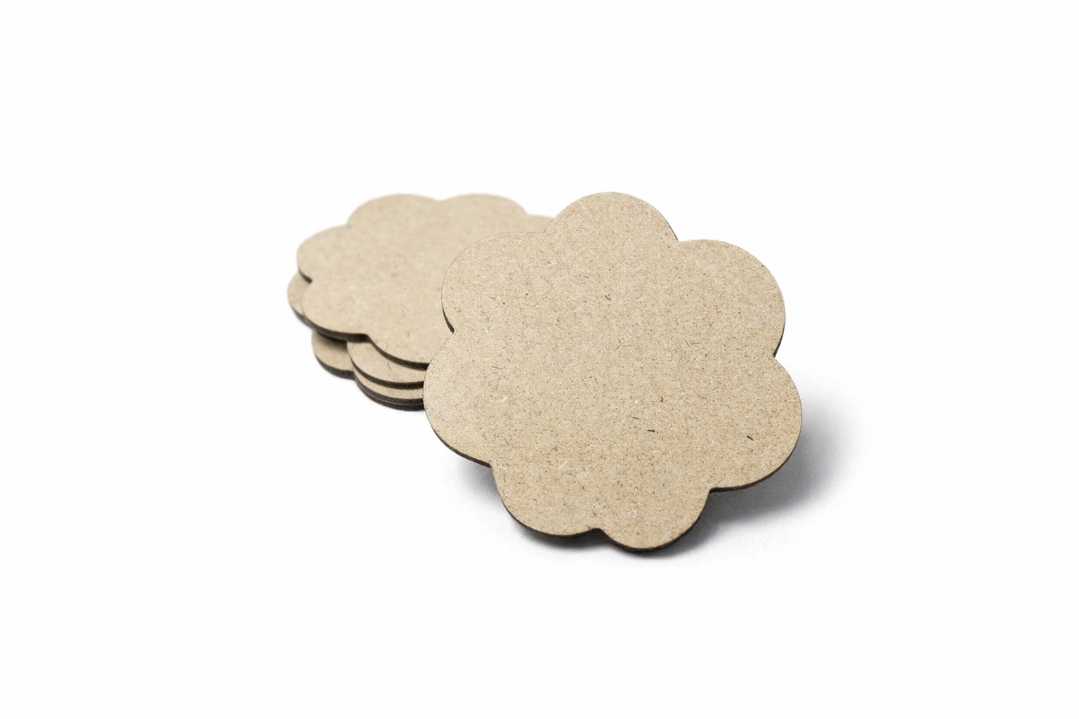 Wooden Flower MDF Cutouts Design-1