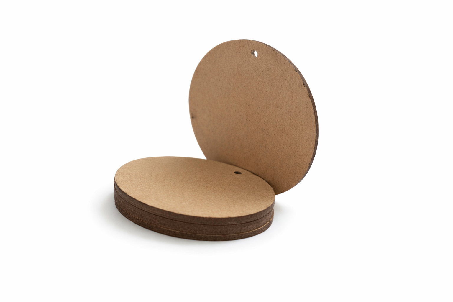 Round MDF Tags
