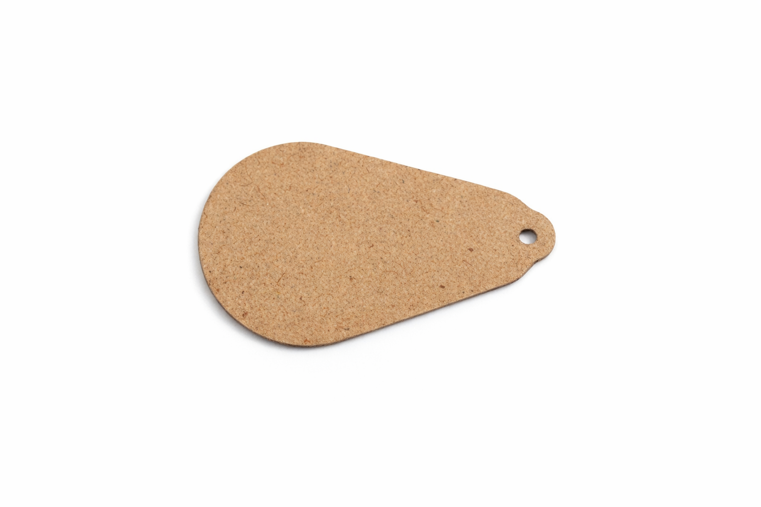 Wooden Teardrop Tag