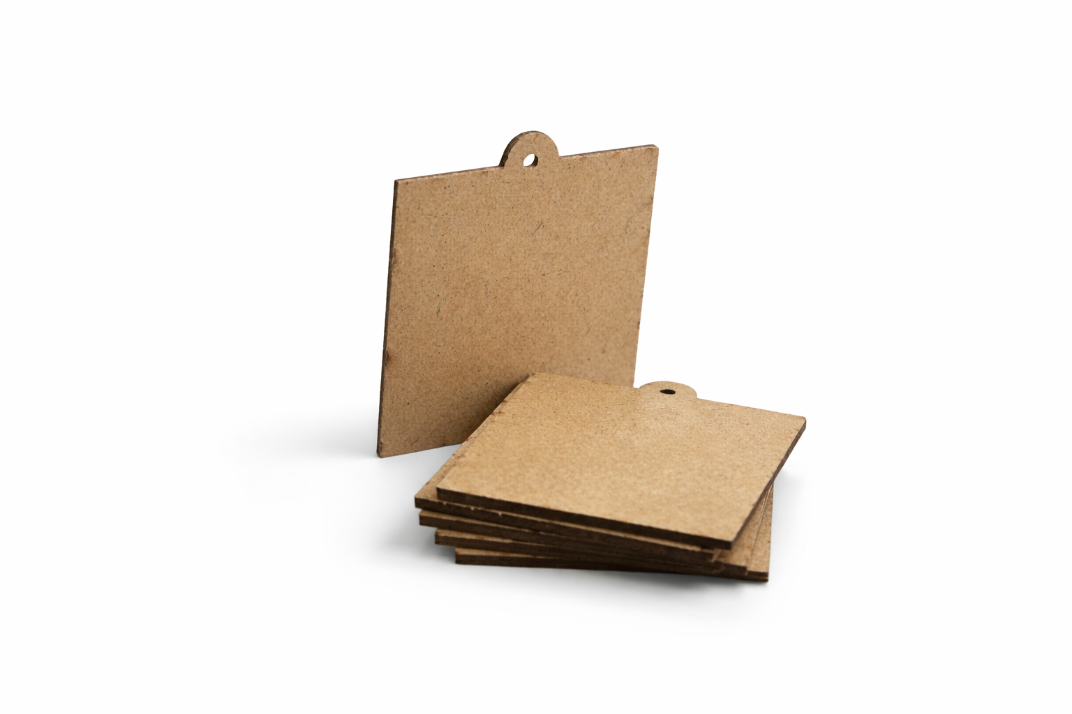 Square MDF Tags