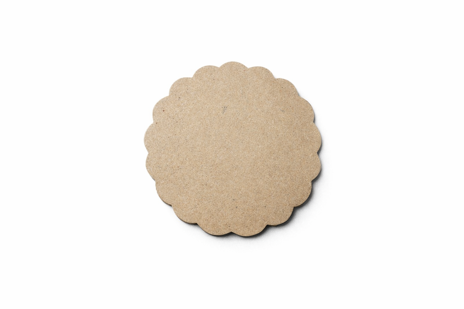Wooden Plain Flower shaped  MDF Cutout Design 2