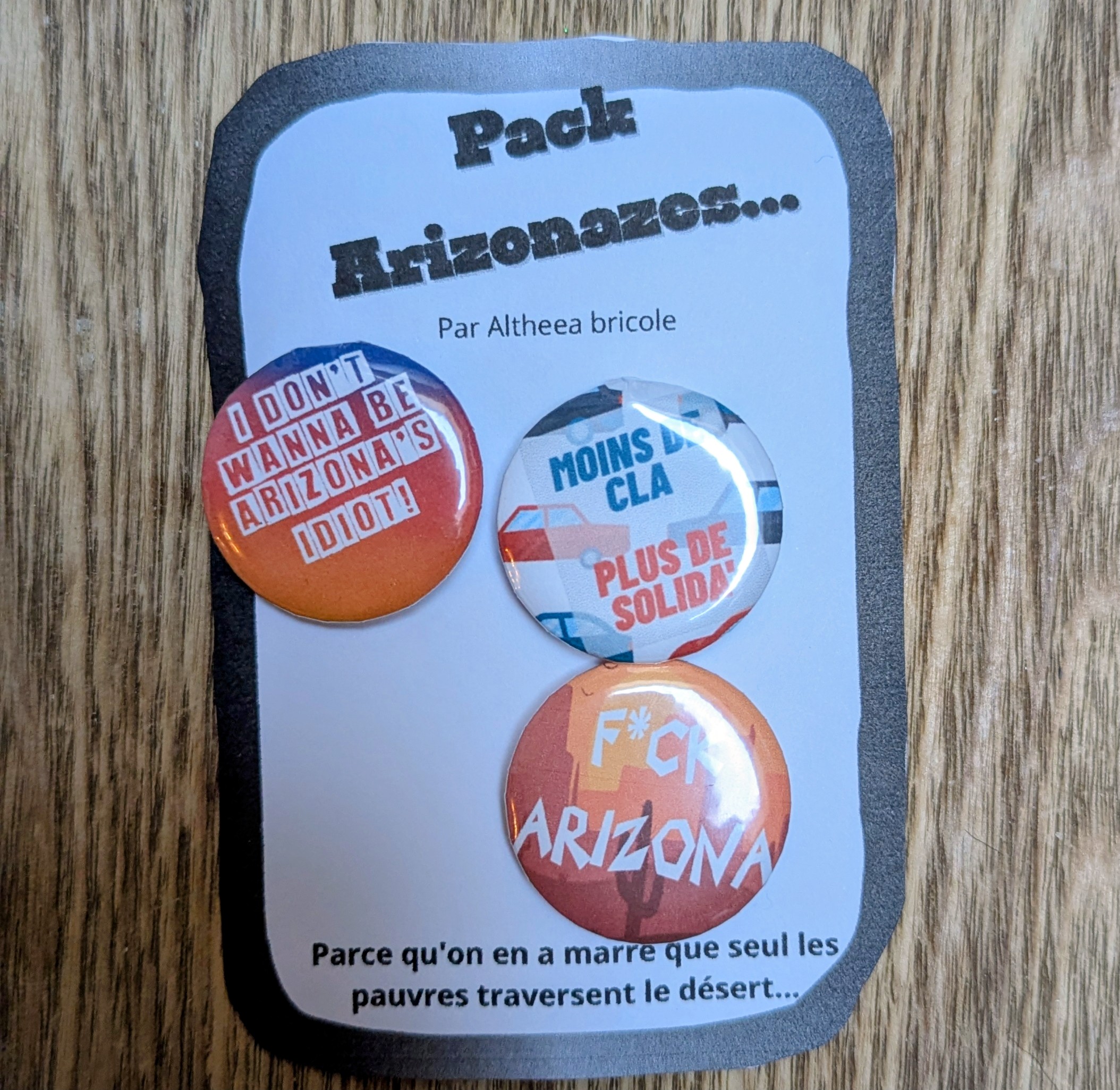 Pack de Badges Arizonazes