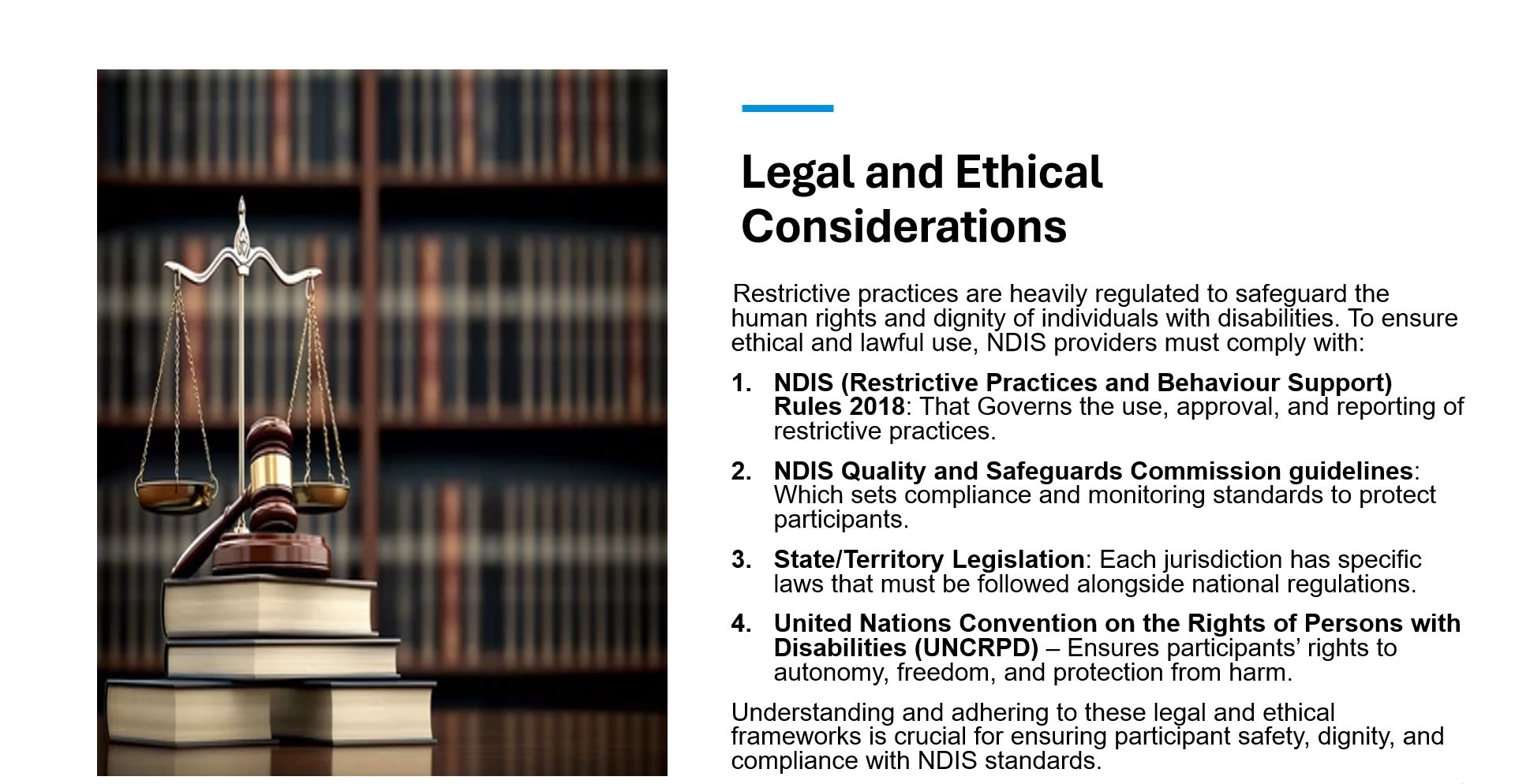 Legal and Ethical Considerations Guide