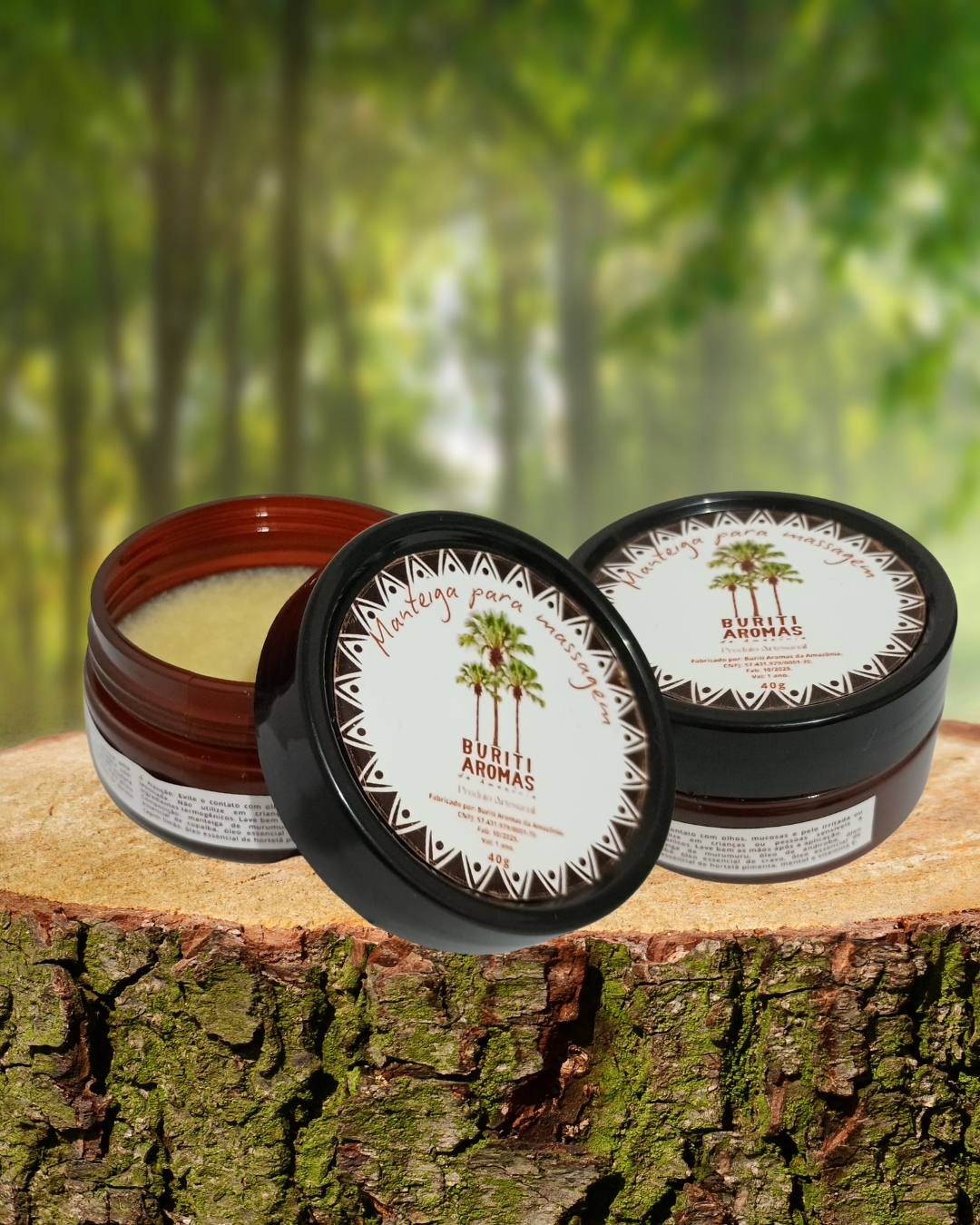 Manteiga para massagem 