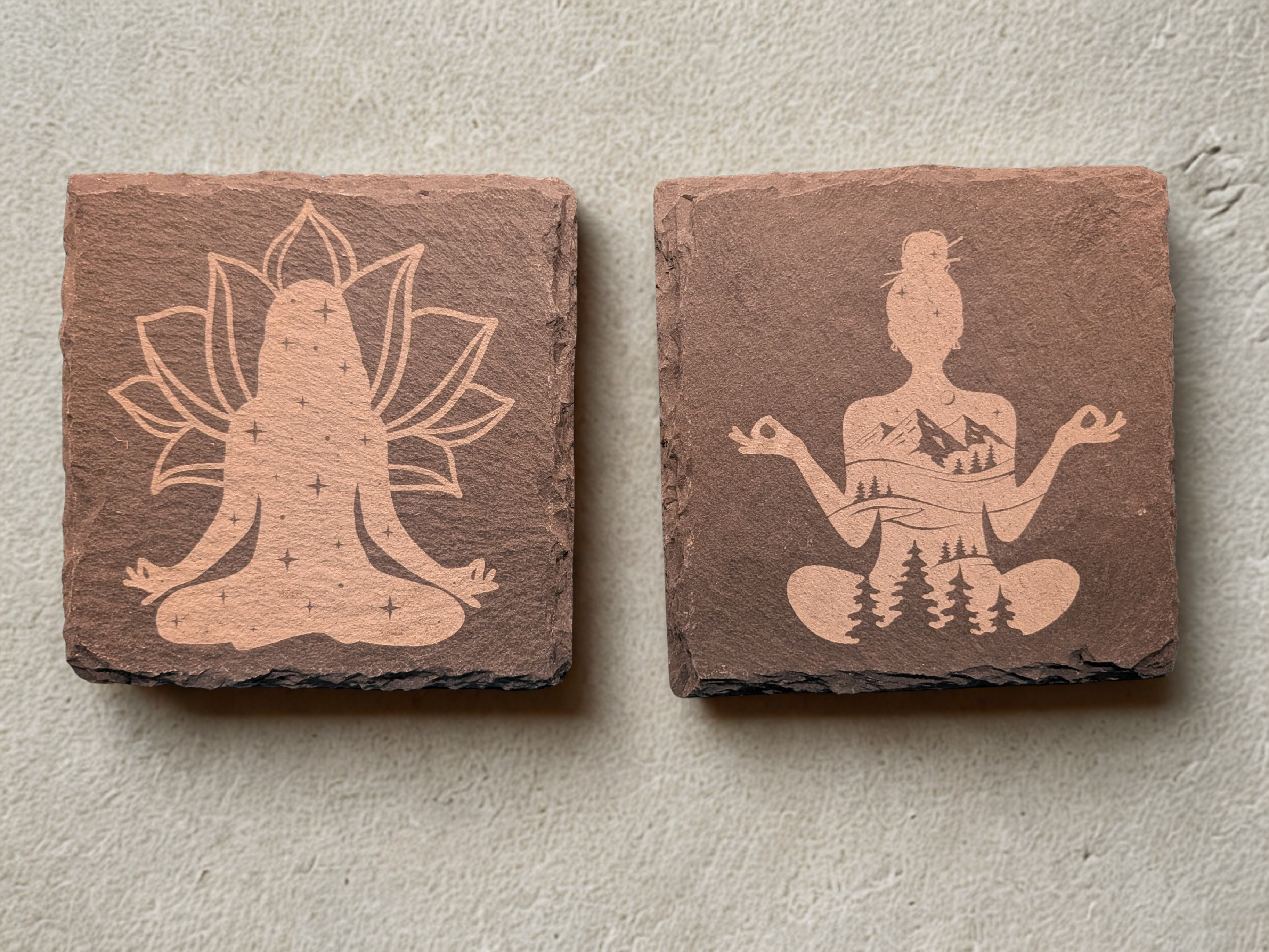 Slate Coasters (Set of 2)