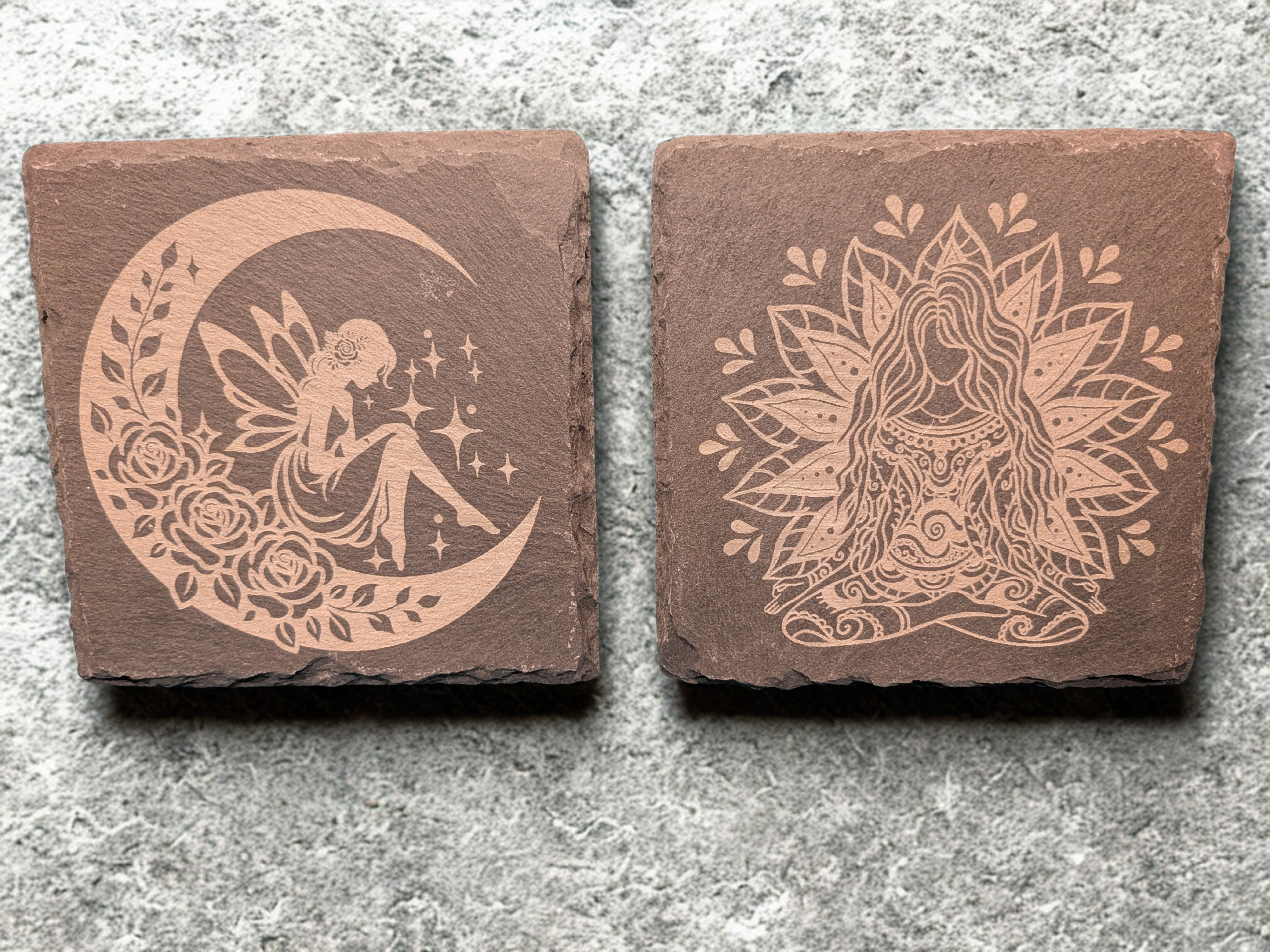 Slate Coasters (Set of 2)