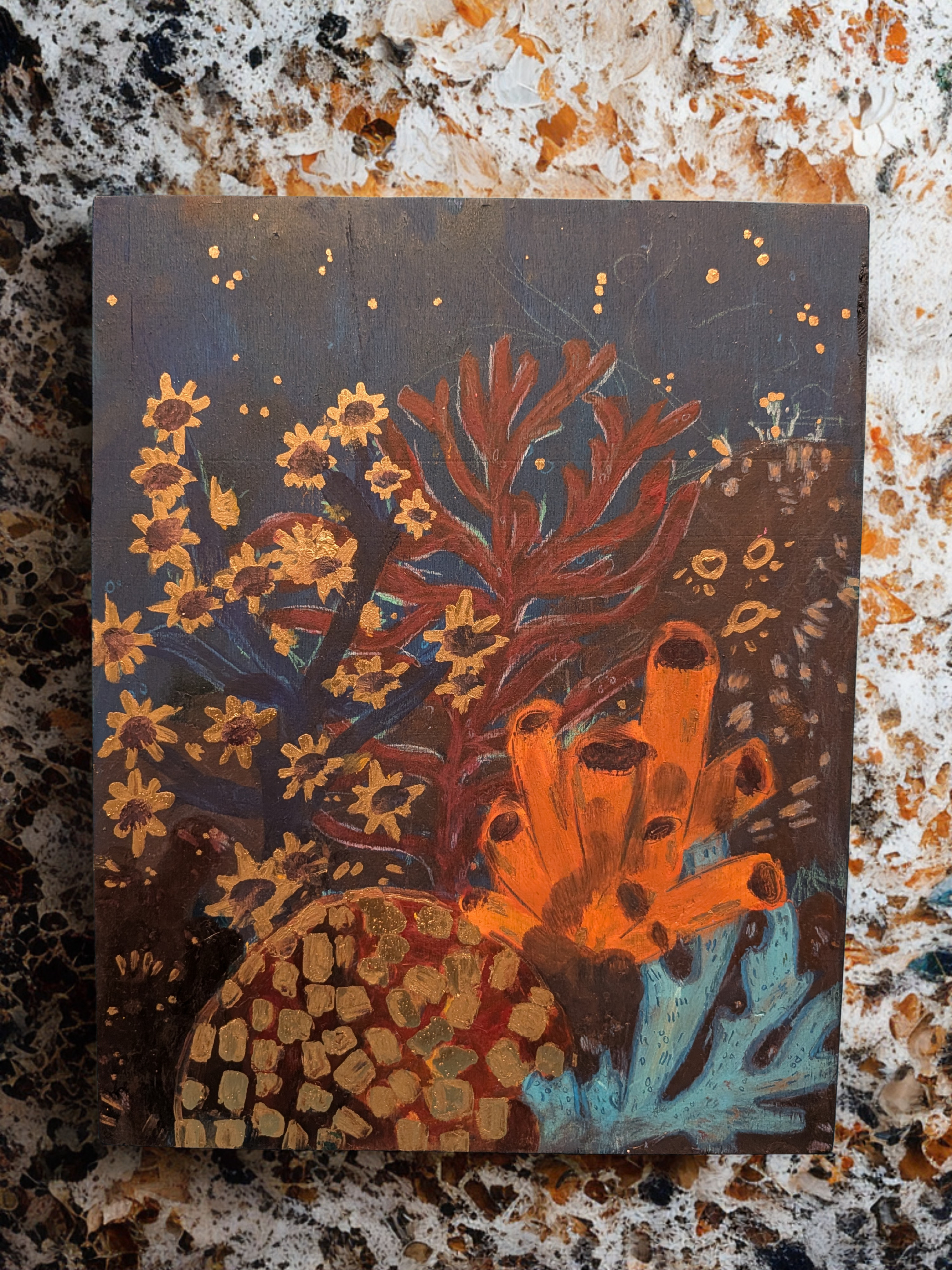 Coral Reef Art Panel
