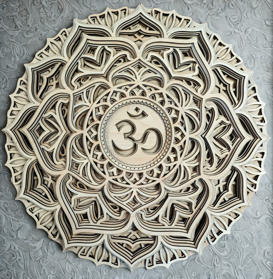 Om Mandala Wall Art