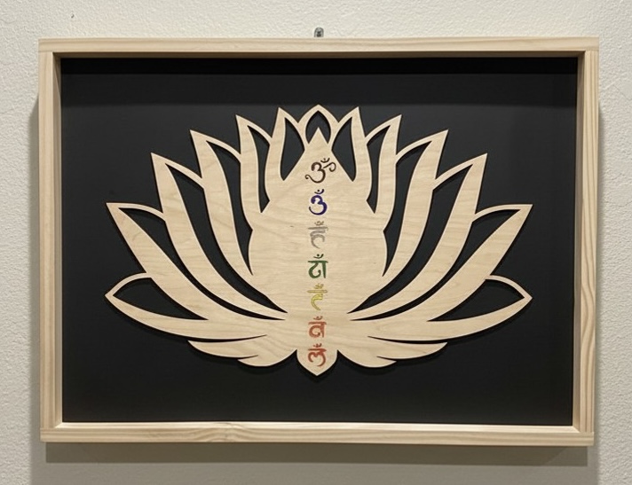 Chakra Lotus Wall Art