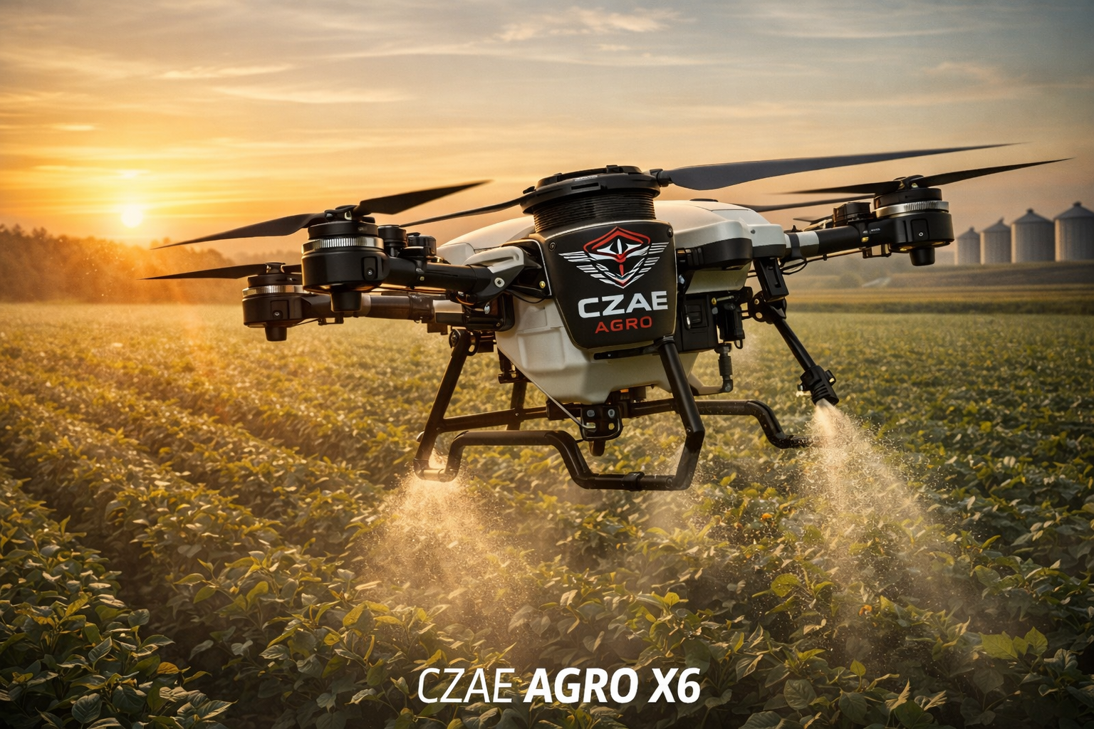 Drone Agrícola CZAE Agro X6