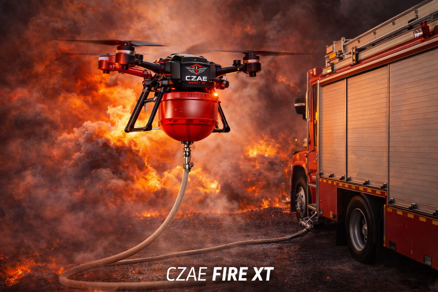 Drone Fire XT Combate Incêndio