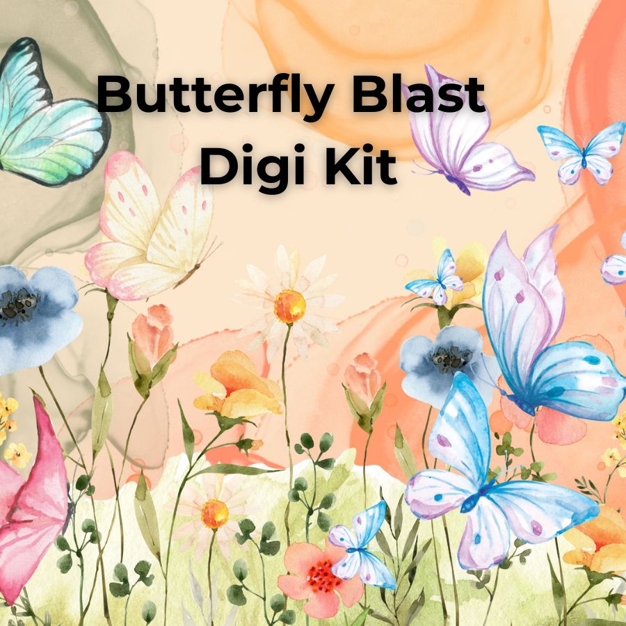 Butterfly Blast Digi Kit