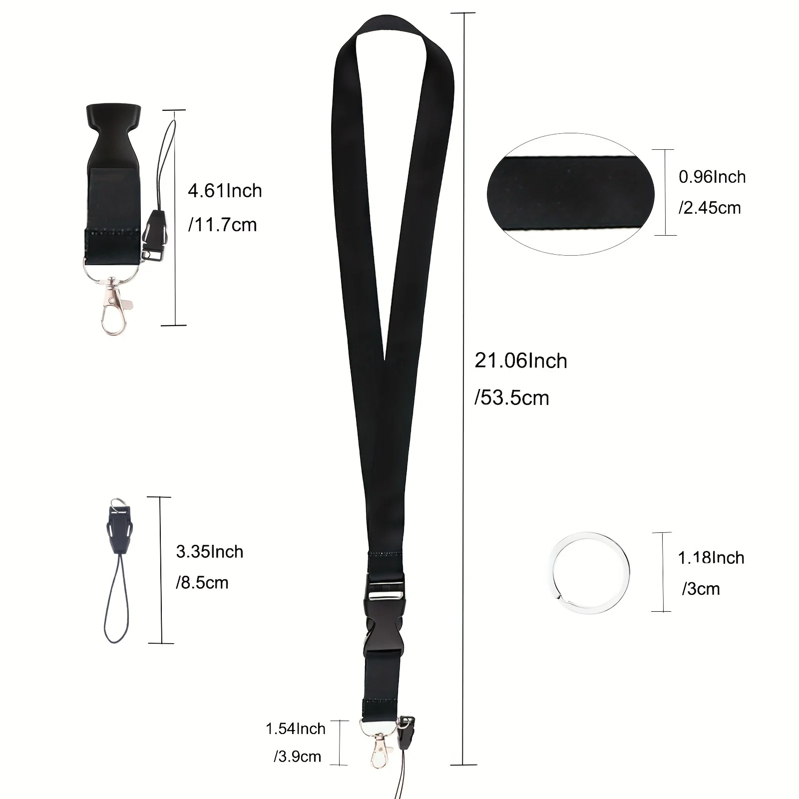 Lanyards - Sublimation Print silk printed - Double Sided