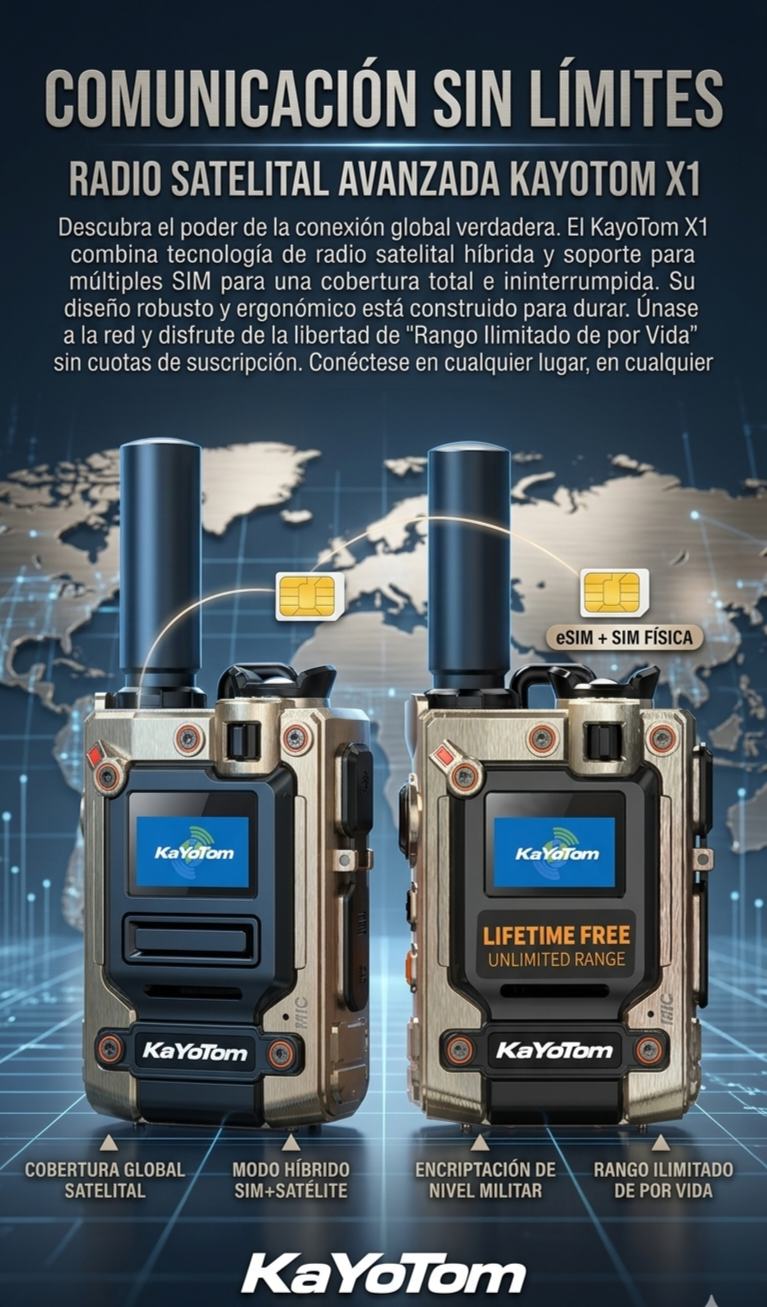 Kayotom X1 Advanced Satellite Radio