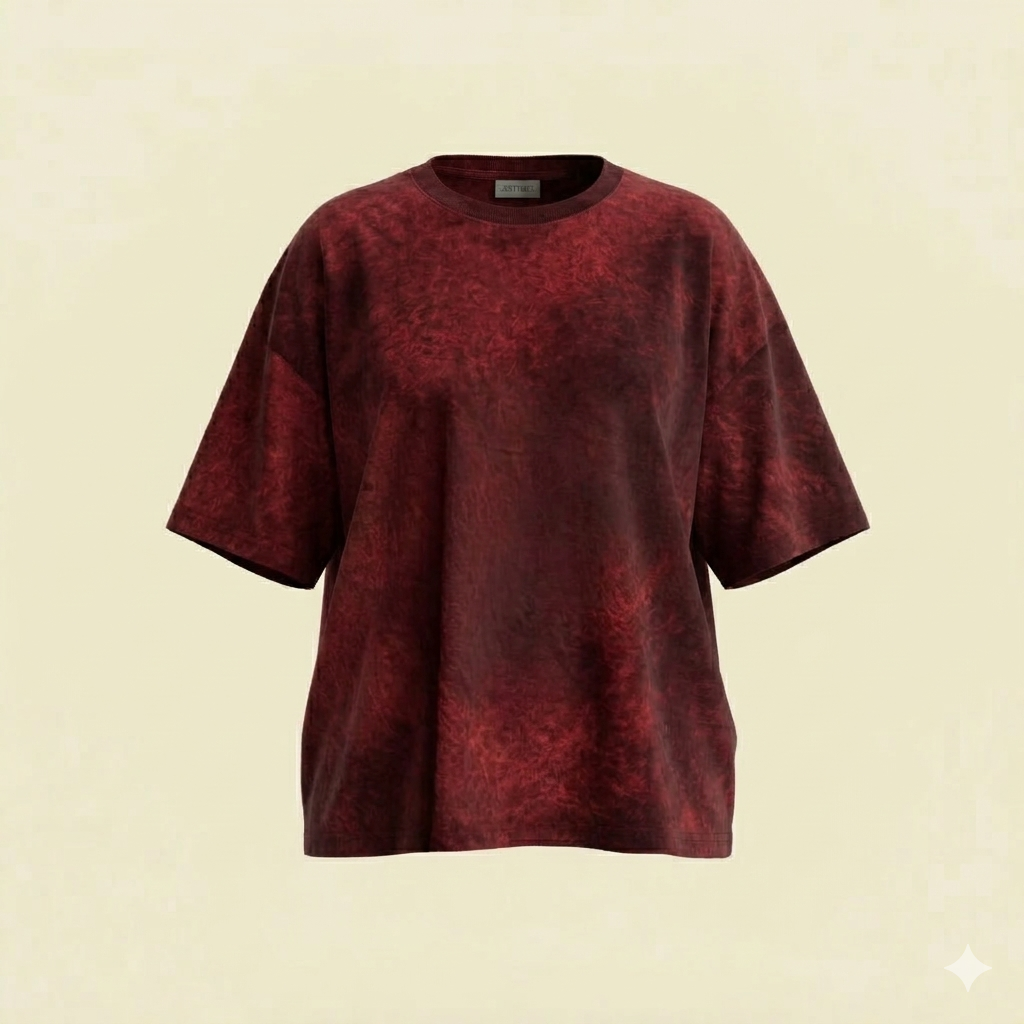 Camiseta Oversize Acid Wash