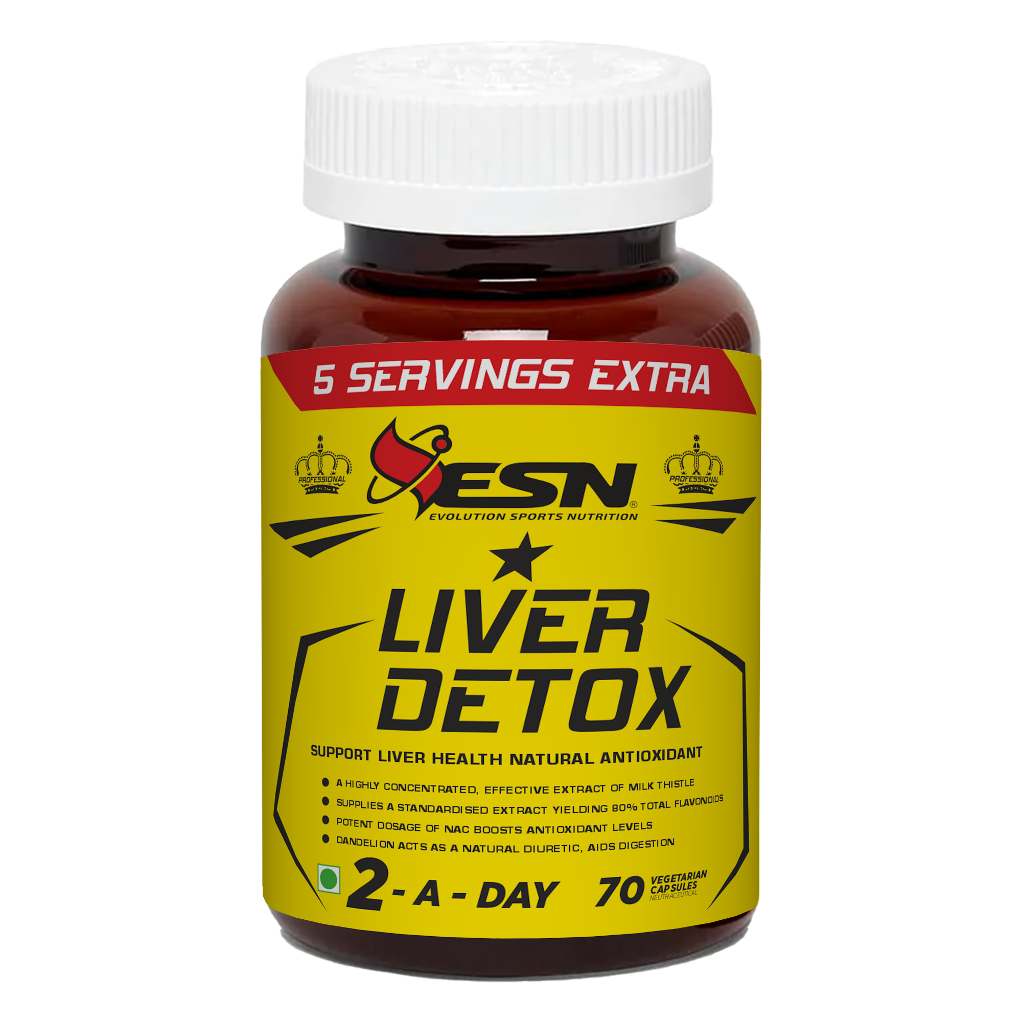 ESN Professional Series Liver Detox – 70 Vegetarian Capsules