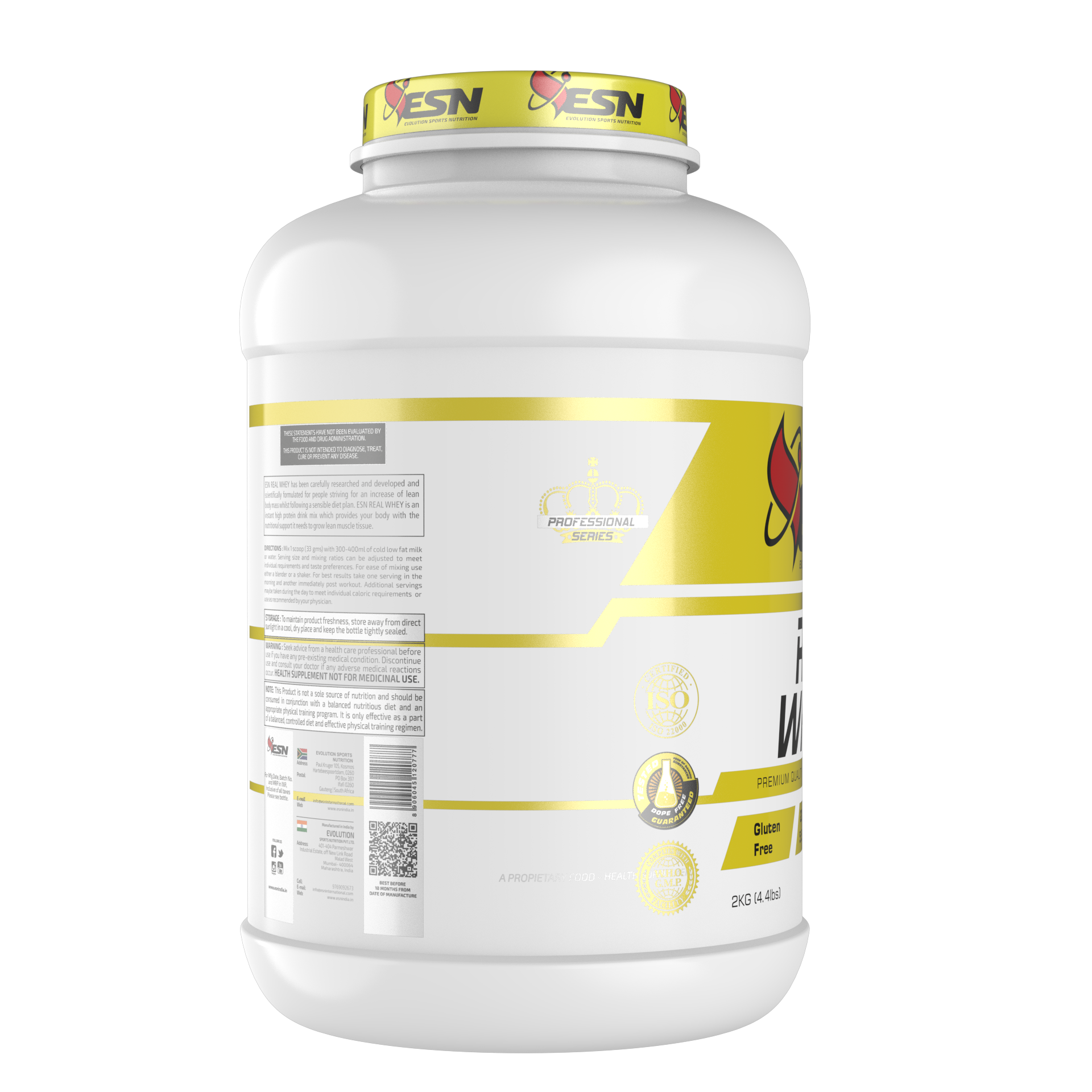 ESN Real Whey Protein – Premium Grass-Fed Whey Protein