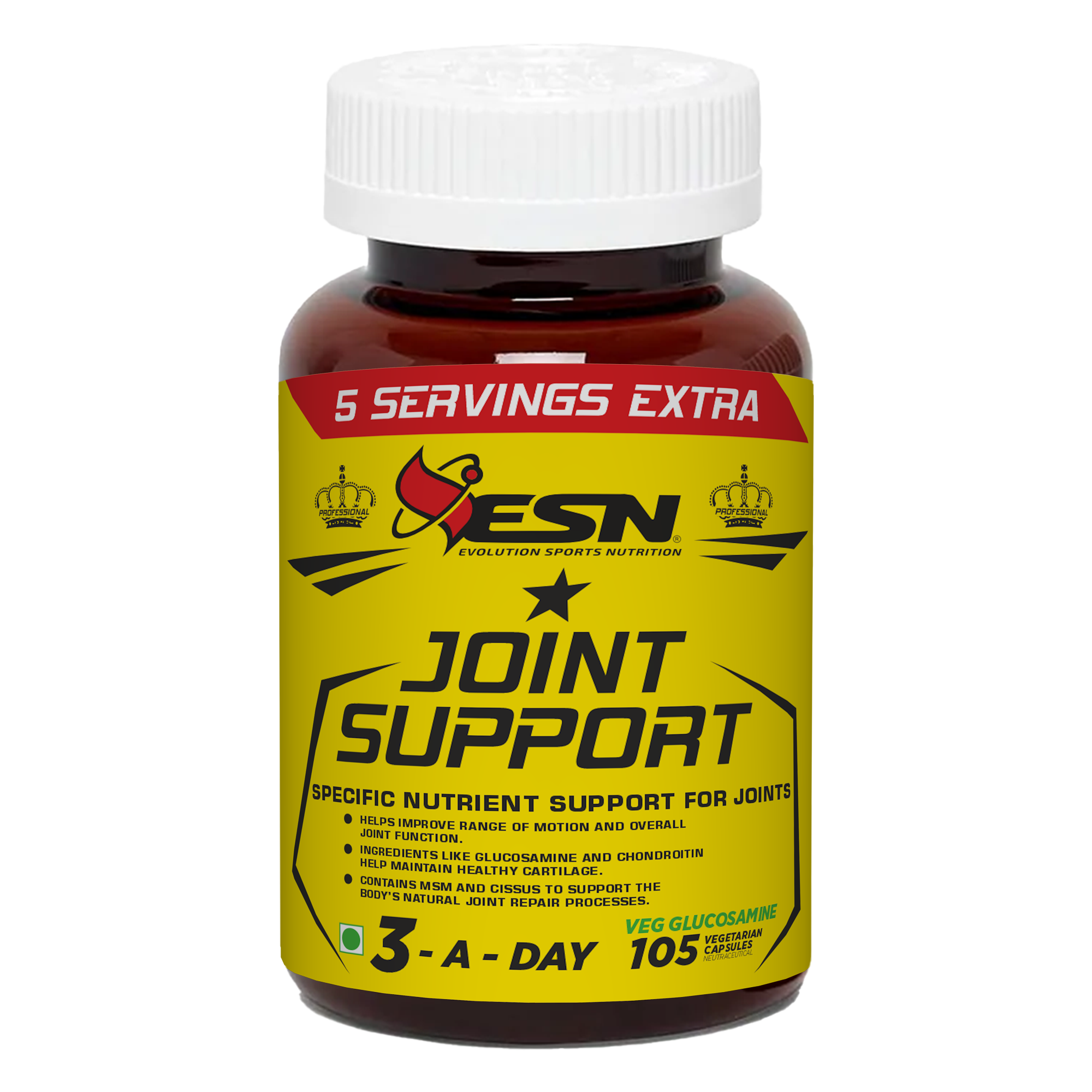 ESN Professional Series Joint Support – 105 Vegetarian Capsules