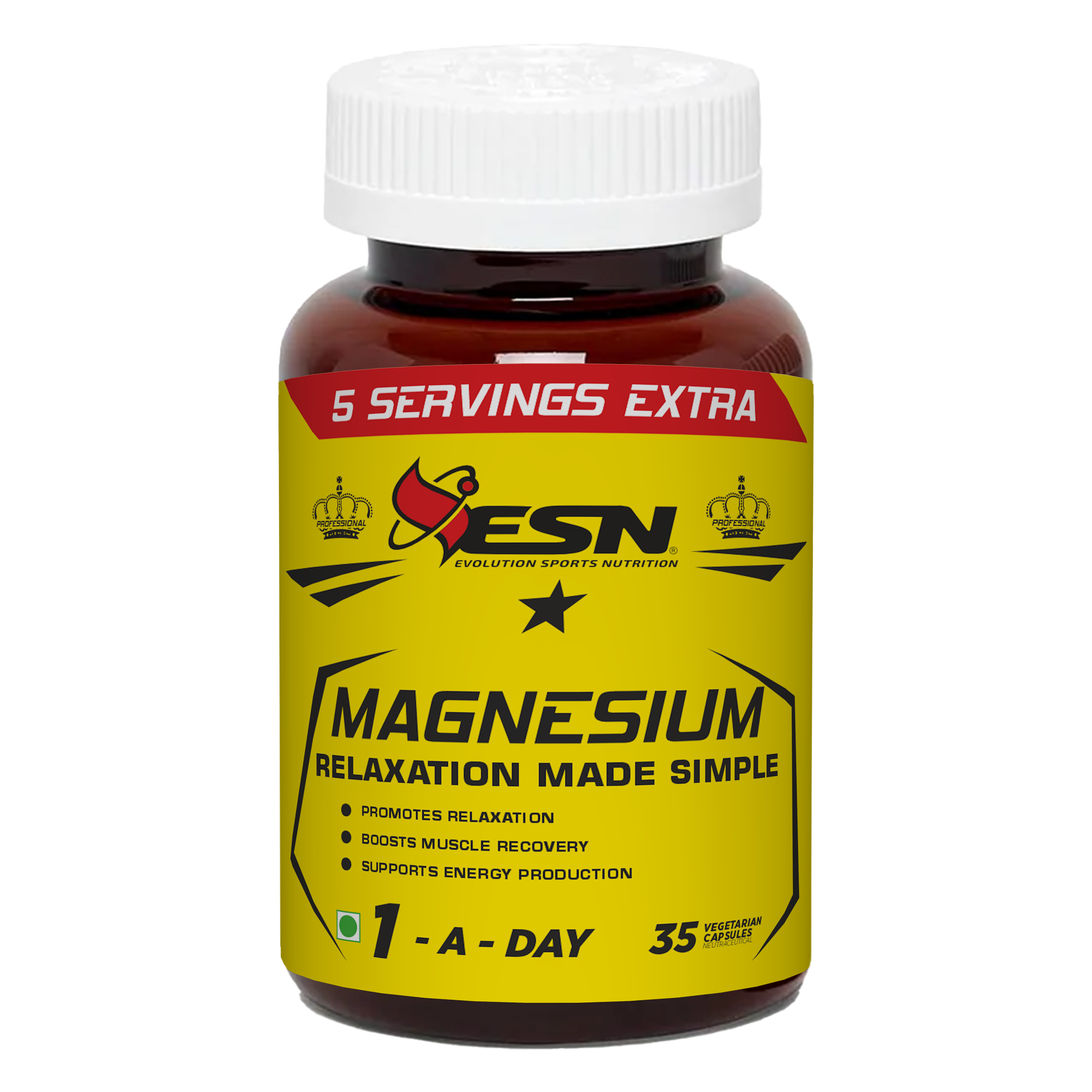 ESN Professional Series Magnesium – 35 Vegetarian Capsules