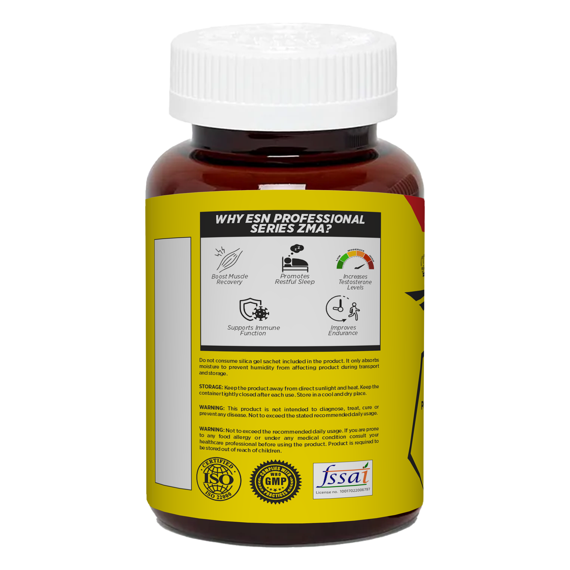 ESN Professional Series ZMA – 105 Vegetarian Capsules