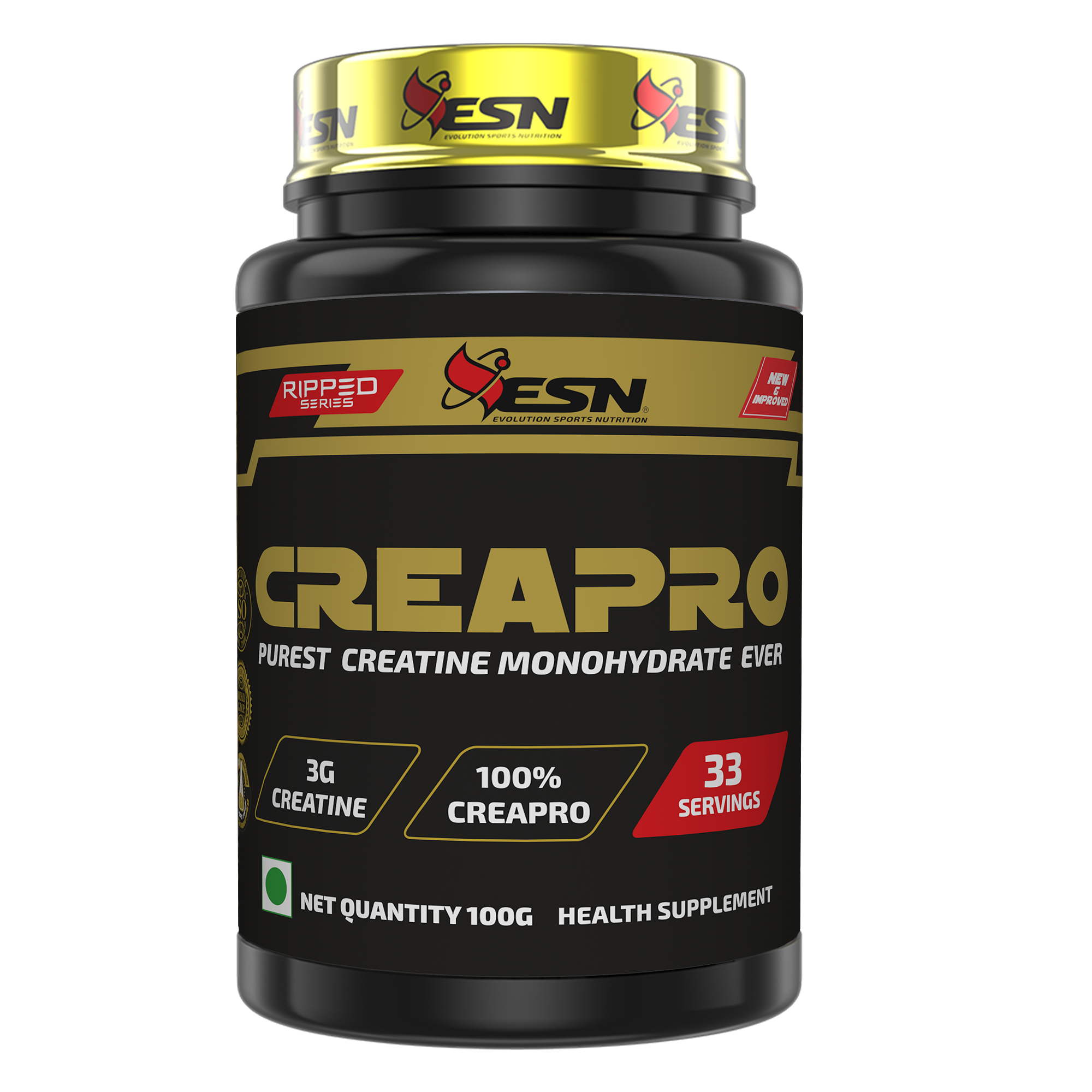 ESN Ripped Series CreaPro Creatine Monohydrate